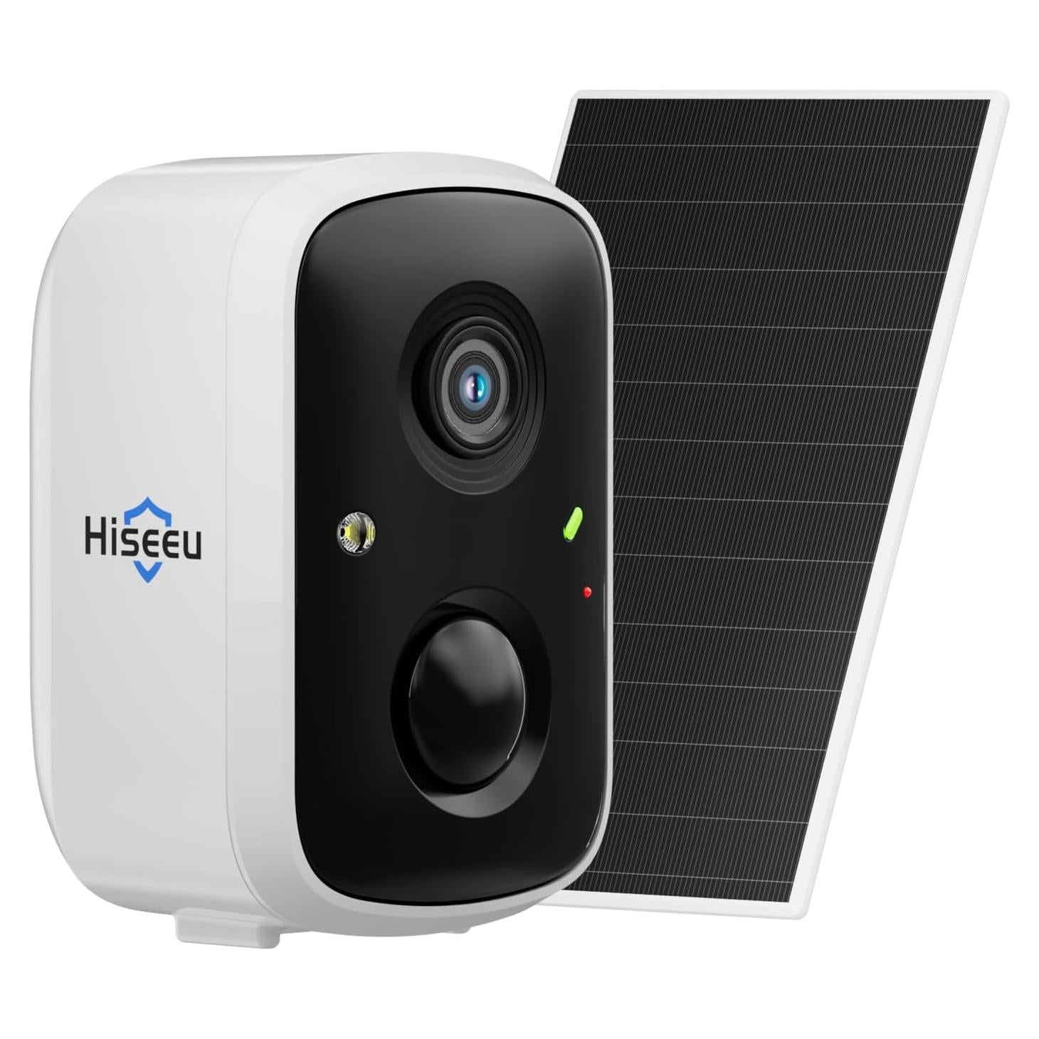 Cámara de Seguridad Hiseeu Inalámbrica Solar 5G/2.4G