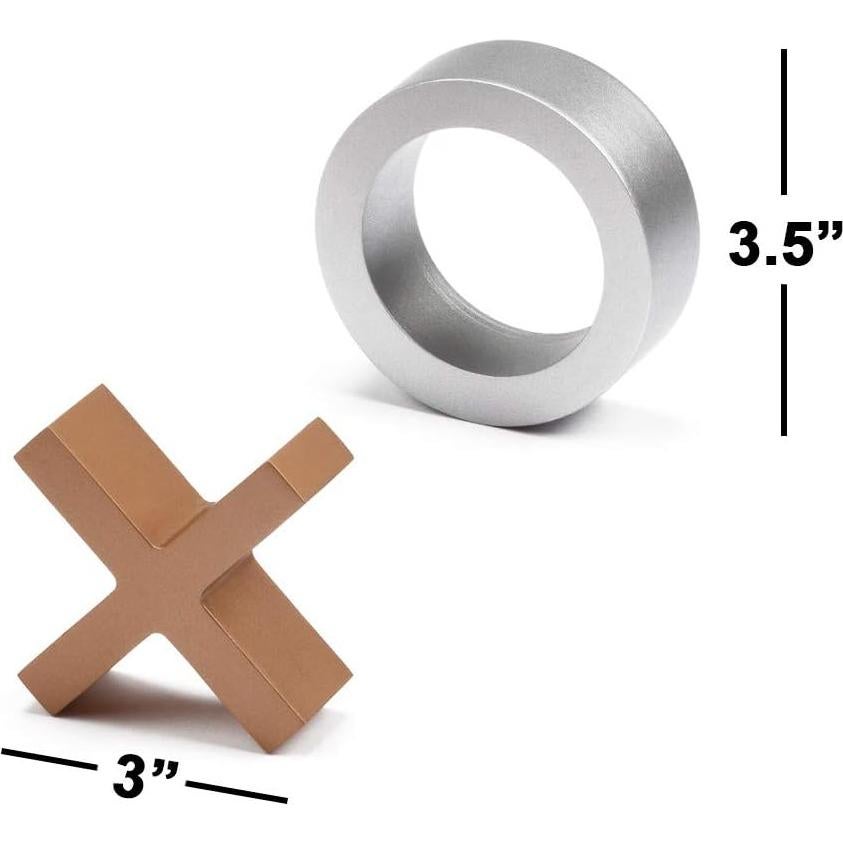 Juego de Tres en Raya Gigante de Madera GSE 35.56 cm