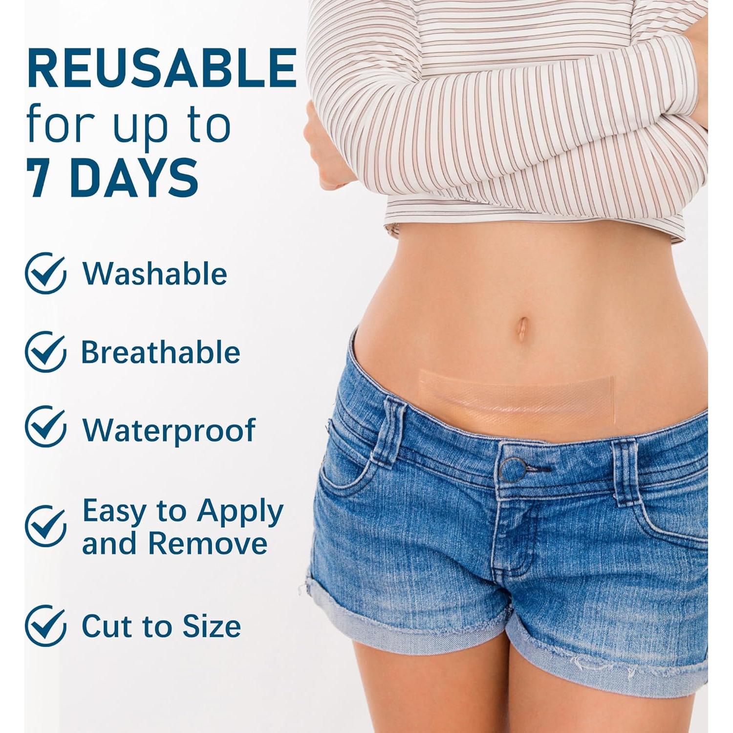 Hojas de Silicona para Cicatrices LotFancy - 10 Piezas 3.81x15.24cm