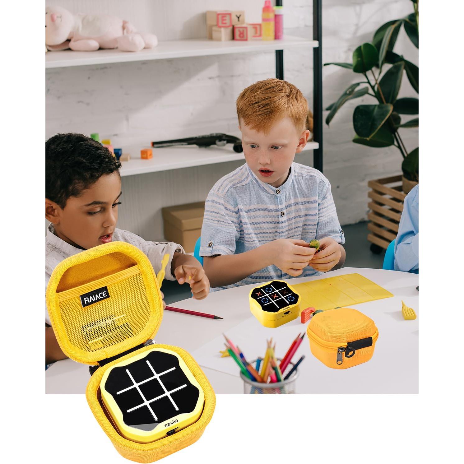 Funda Dura RAIACE para Consola GiiKER Tic Tac Toe Bolt Amarillo