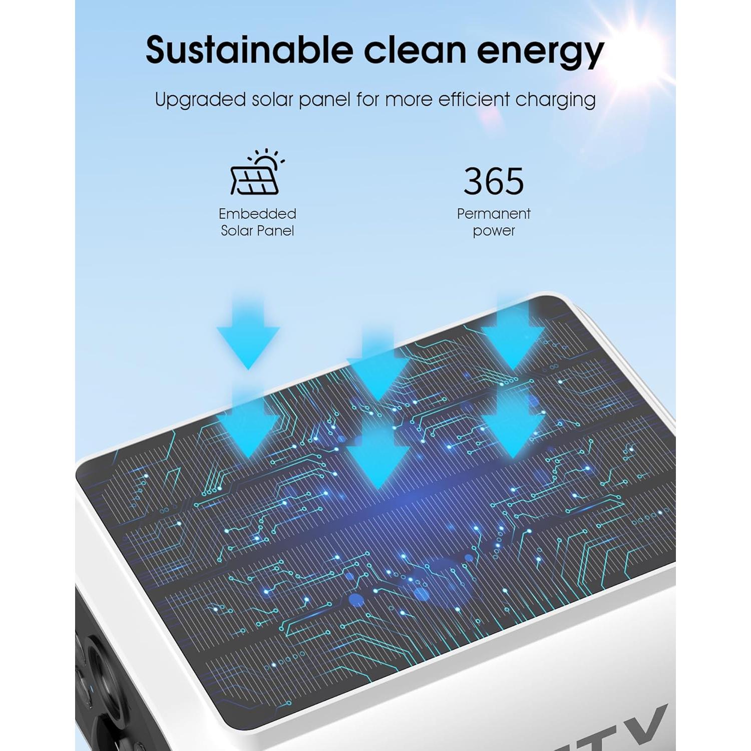 Cámara de Seguridad Solar Inalámbrica ARCCTV C3 4MP Exterior