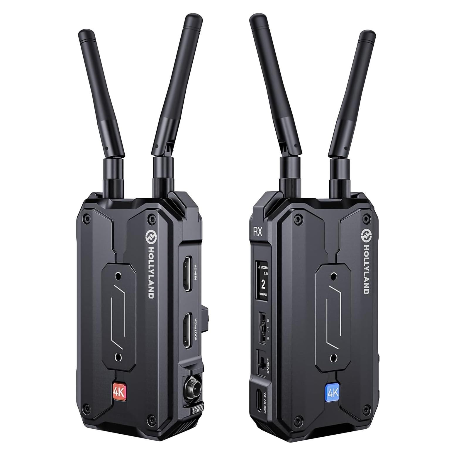 Transmisor y Receptor HDMI Inalámbrico Hollyland Pyro H 4K