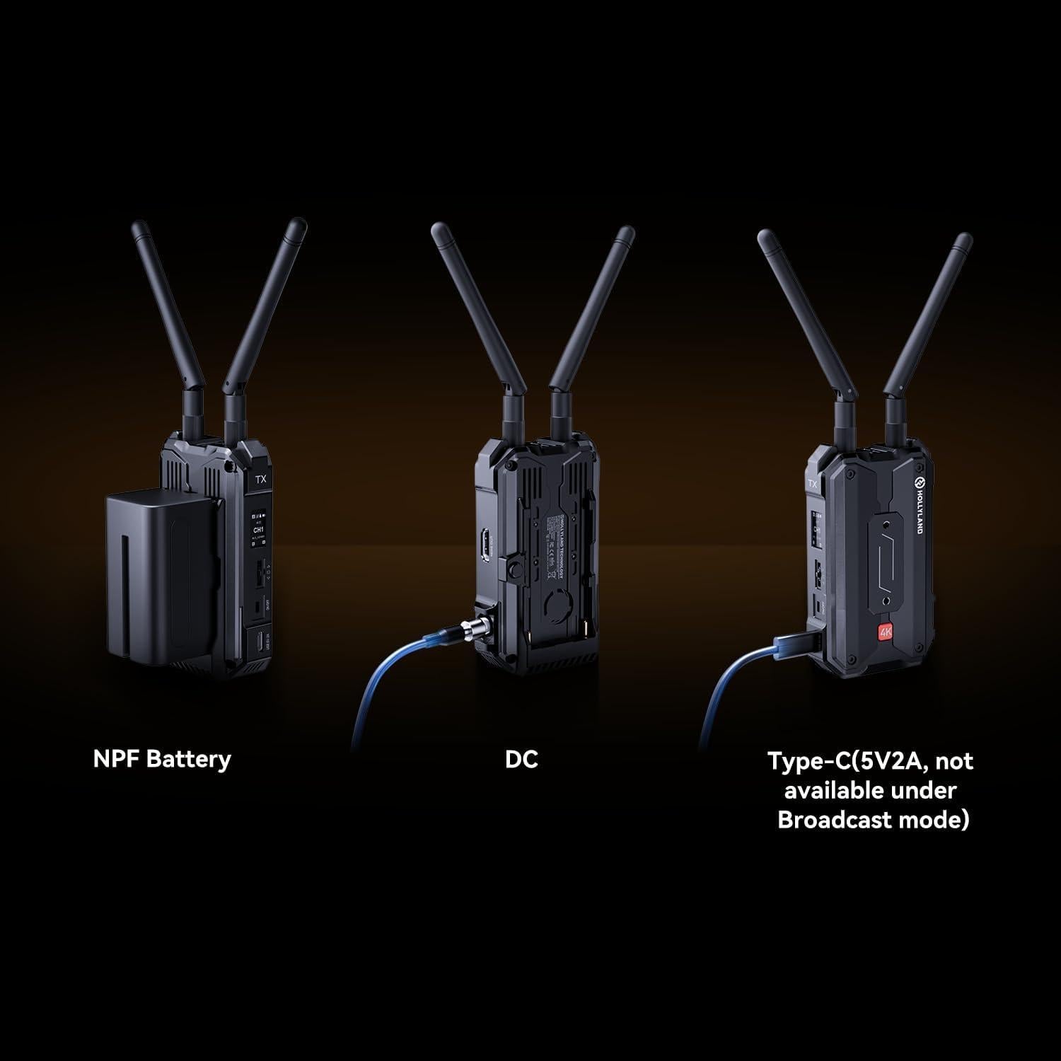 Transmisor y Receptor HDMI Inalámbrico Hollyland Pyro H 4K