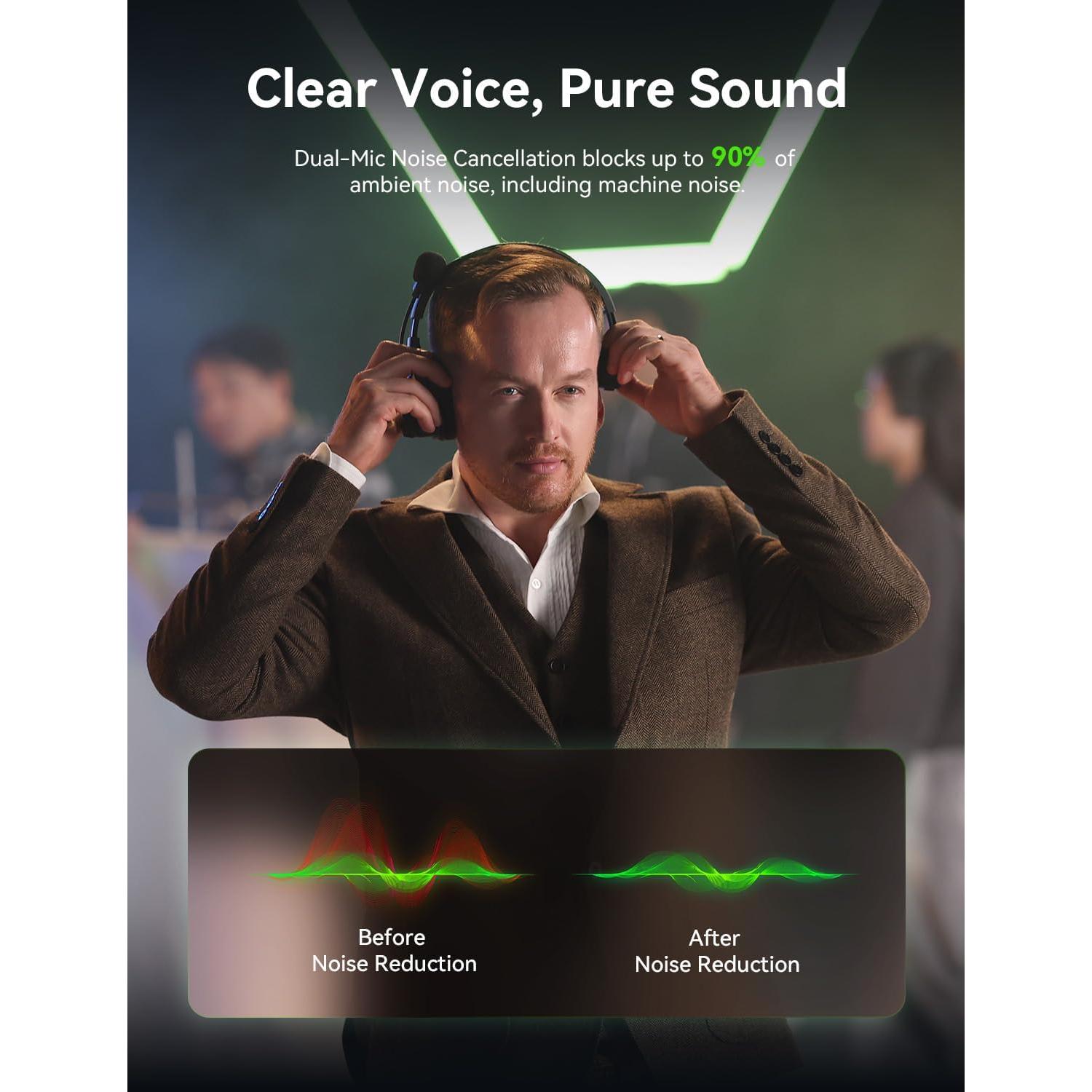 Auriculares Inalámbricos Hollyland Solidcom SE PRO 2 Usuarios ENC