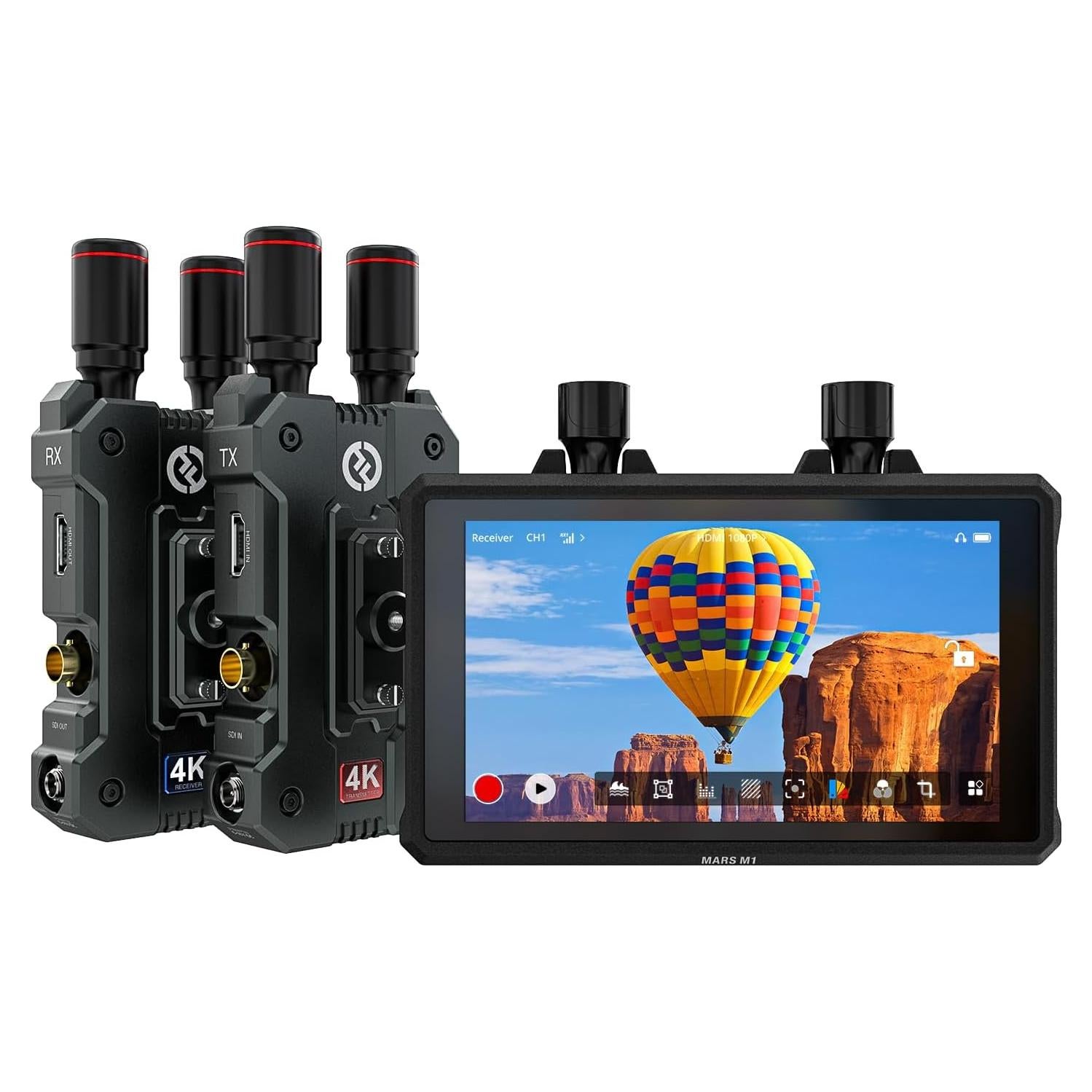 Transmisores de Video 4K Hollyland Mars 4K y M1 Inalámbricos