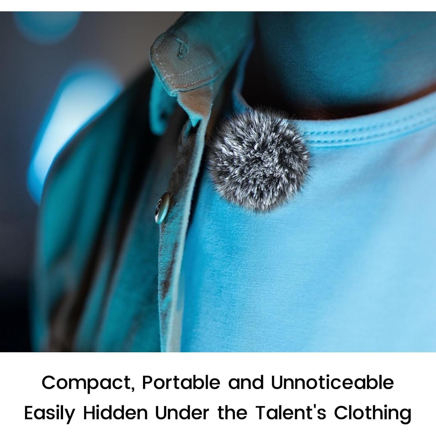 Paquete de 4 pantallas contra viento Hollyland Lark M2 - Gris