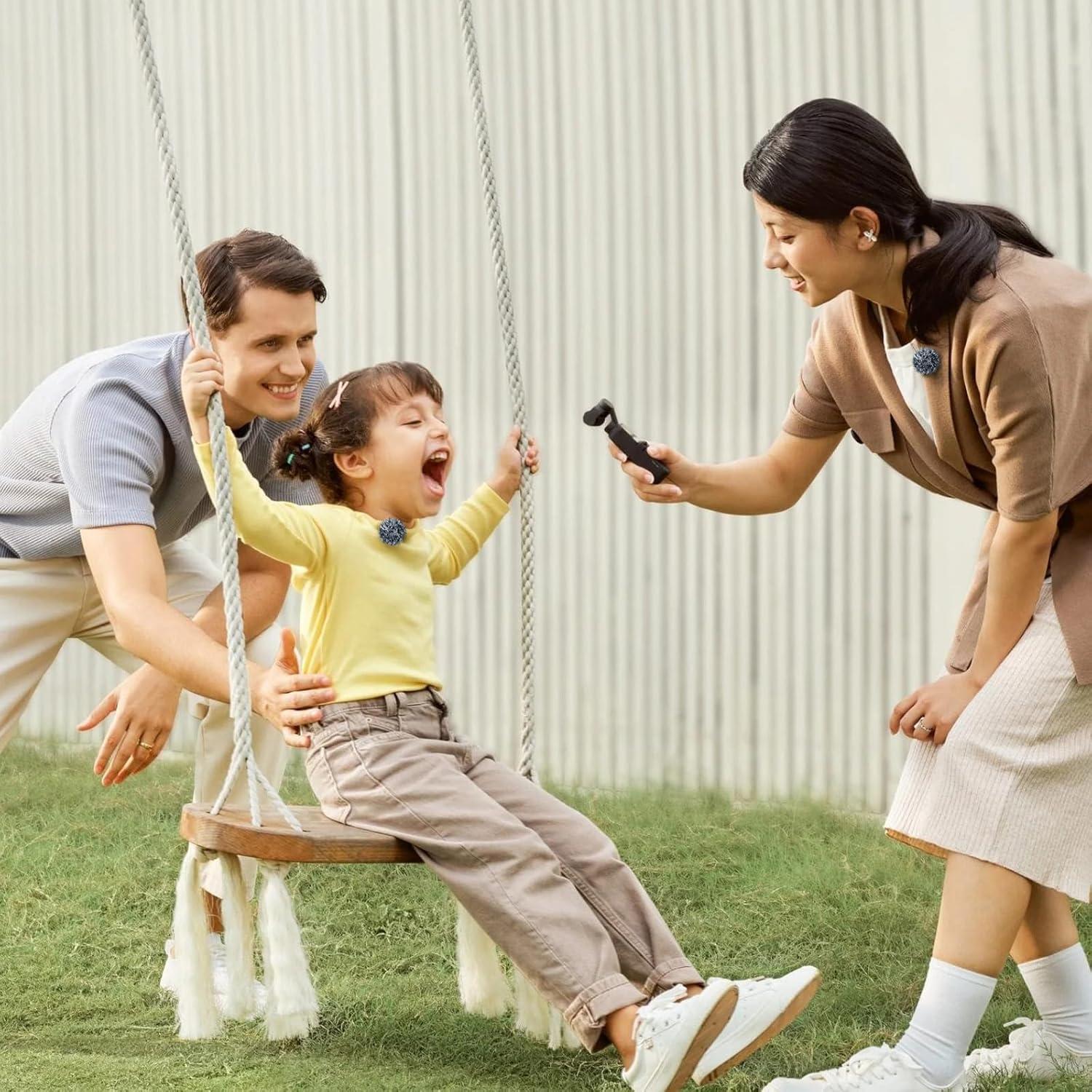 Paquete de 4 pantallas contra viento Hollyland Lark M2 - Gris