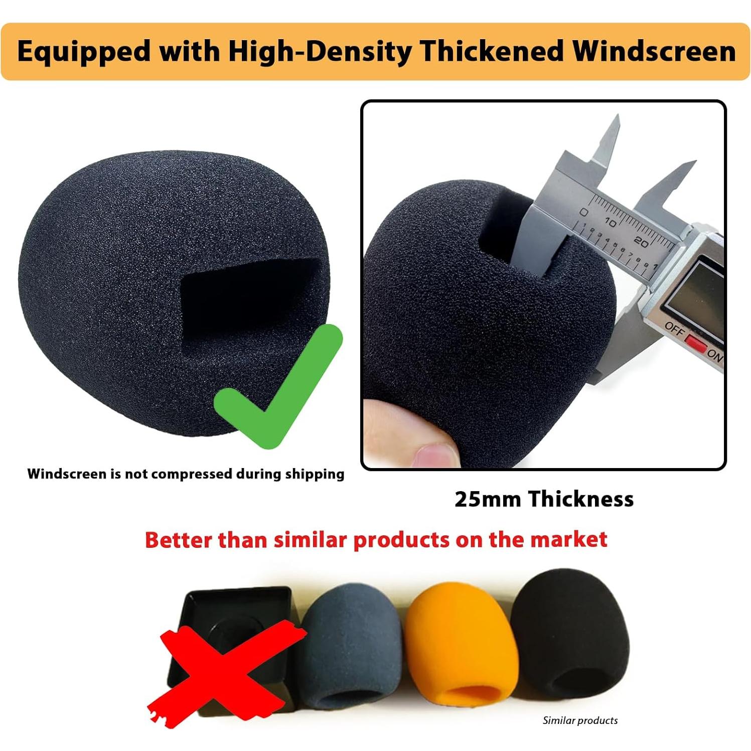 Soporte de Mano para Micrófono Inalámbrico DJI Mic Mini/1/2