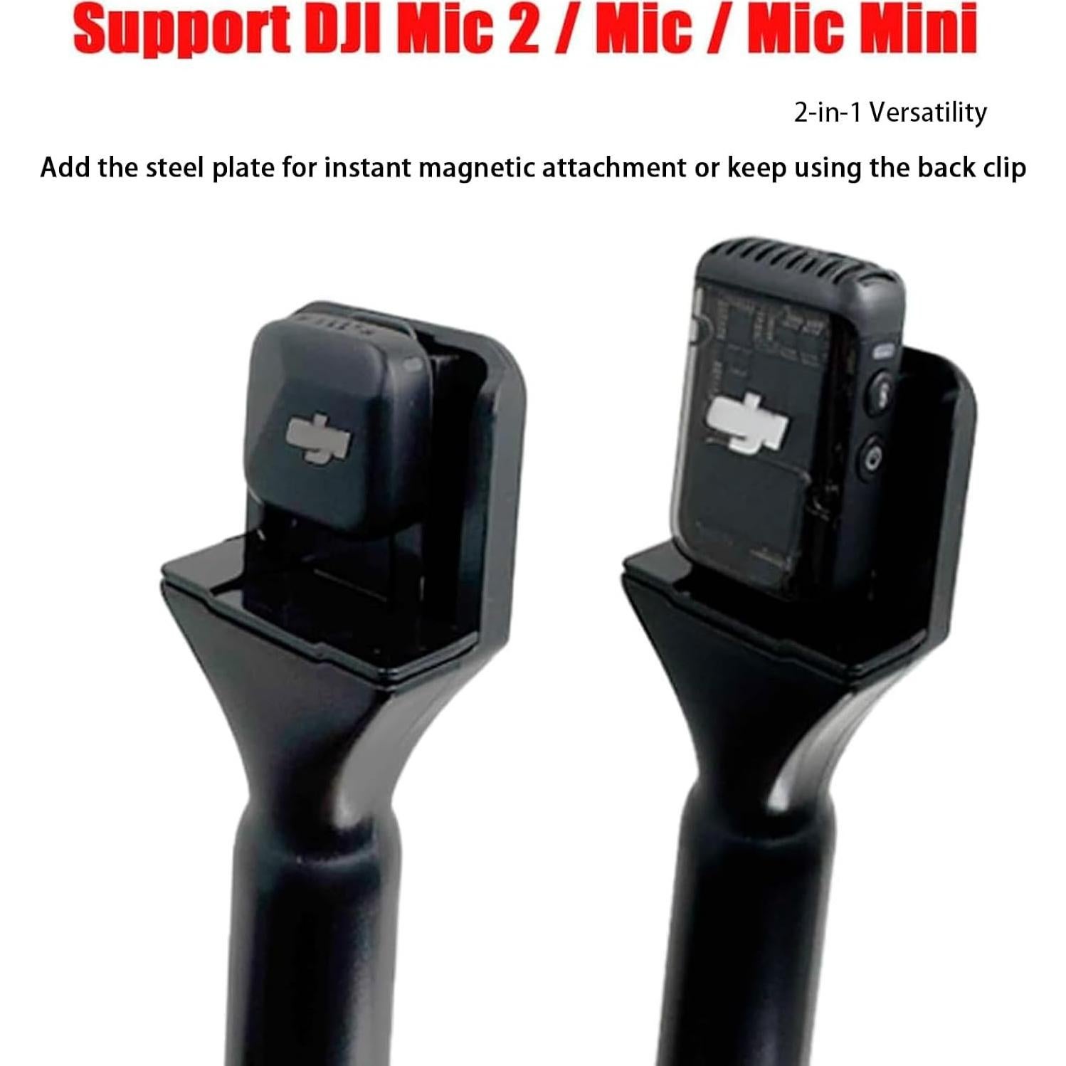 Soporte de Mano para Micrófono Inalámbrico DJI Mic Mini/1/2