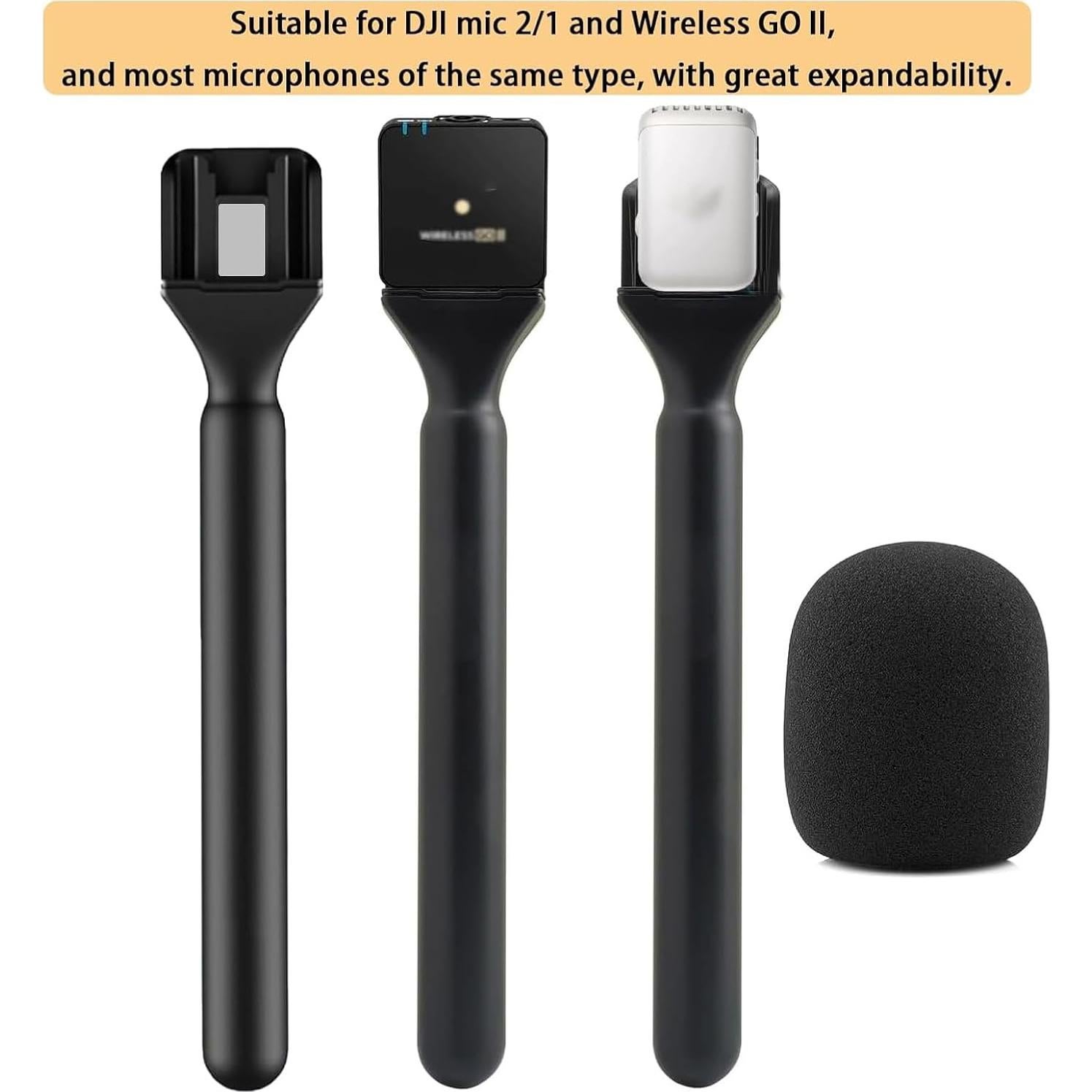 Soporte de Mano para Micrófono Inalámbrico DJI Mic Mini/1/2