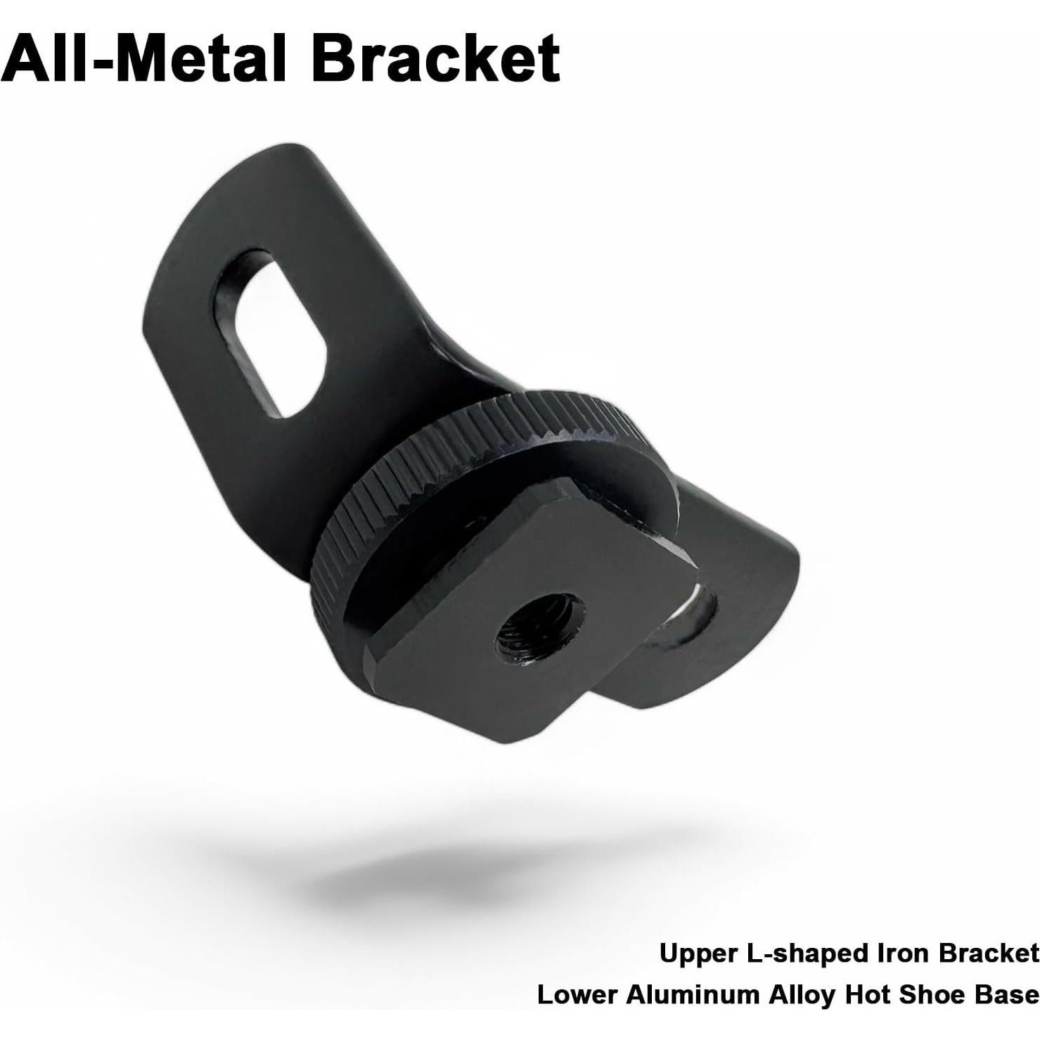 Adaptador de Montaje de Zapata Fría Kimyoaee para Micrófonos Inalámbricos