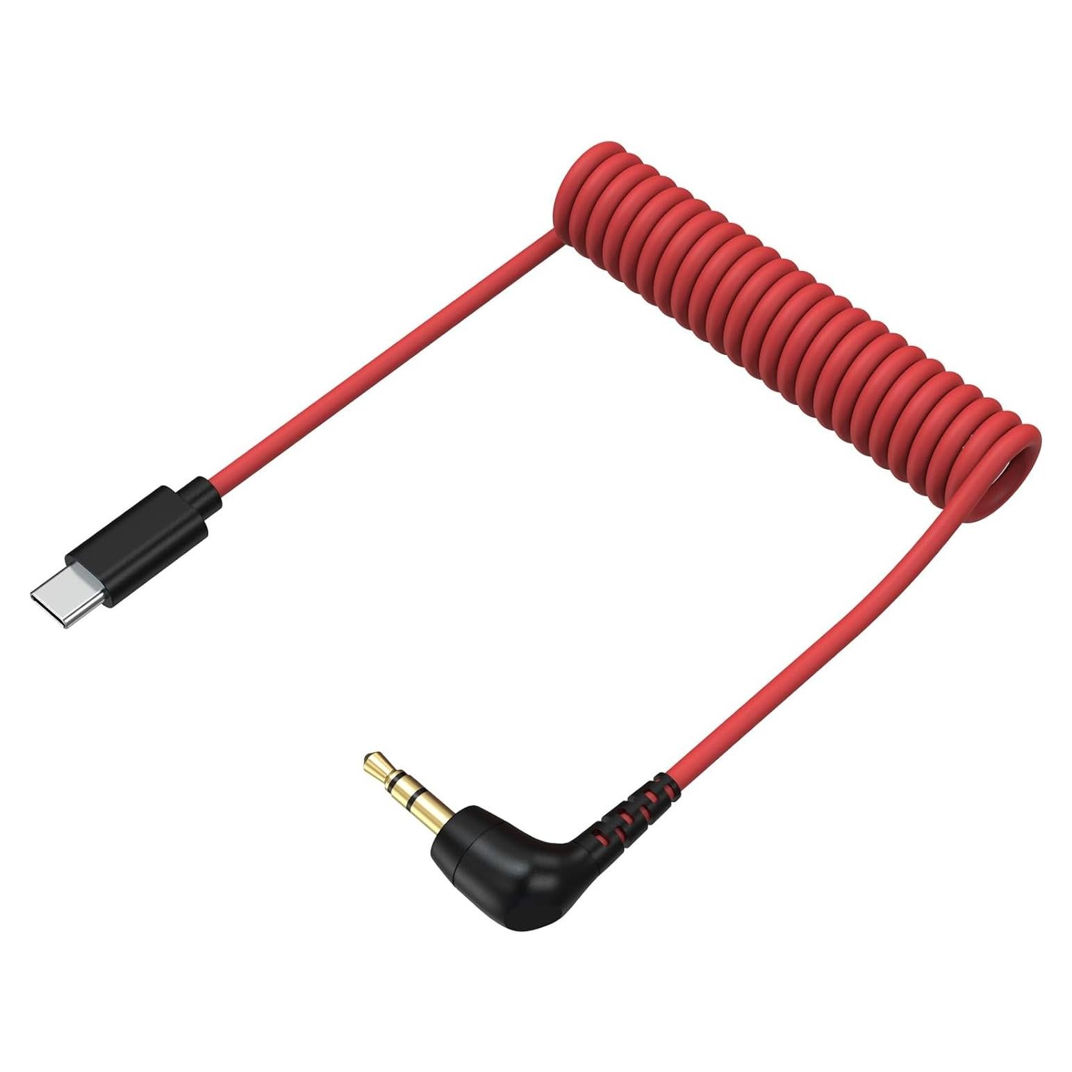 Adaptador Zosvoses USB C a 3.5mm TRS para Micrófonos