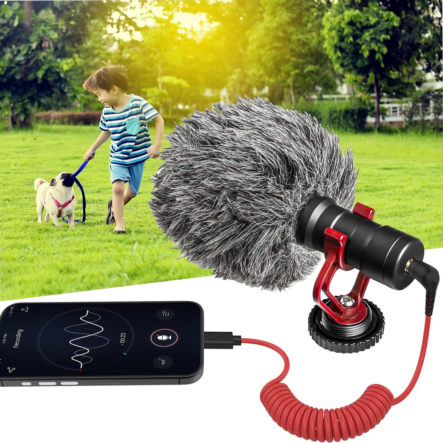 Adaptador Zosvoses USB C a 3.5mm TRS para Micrófonos