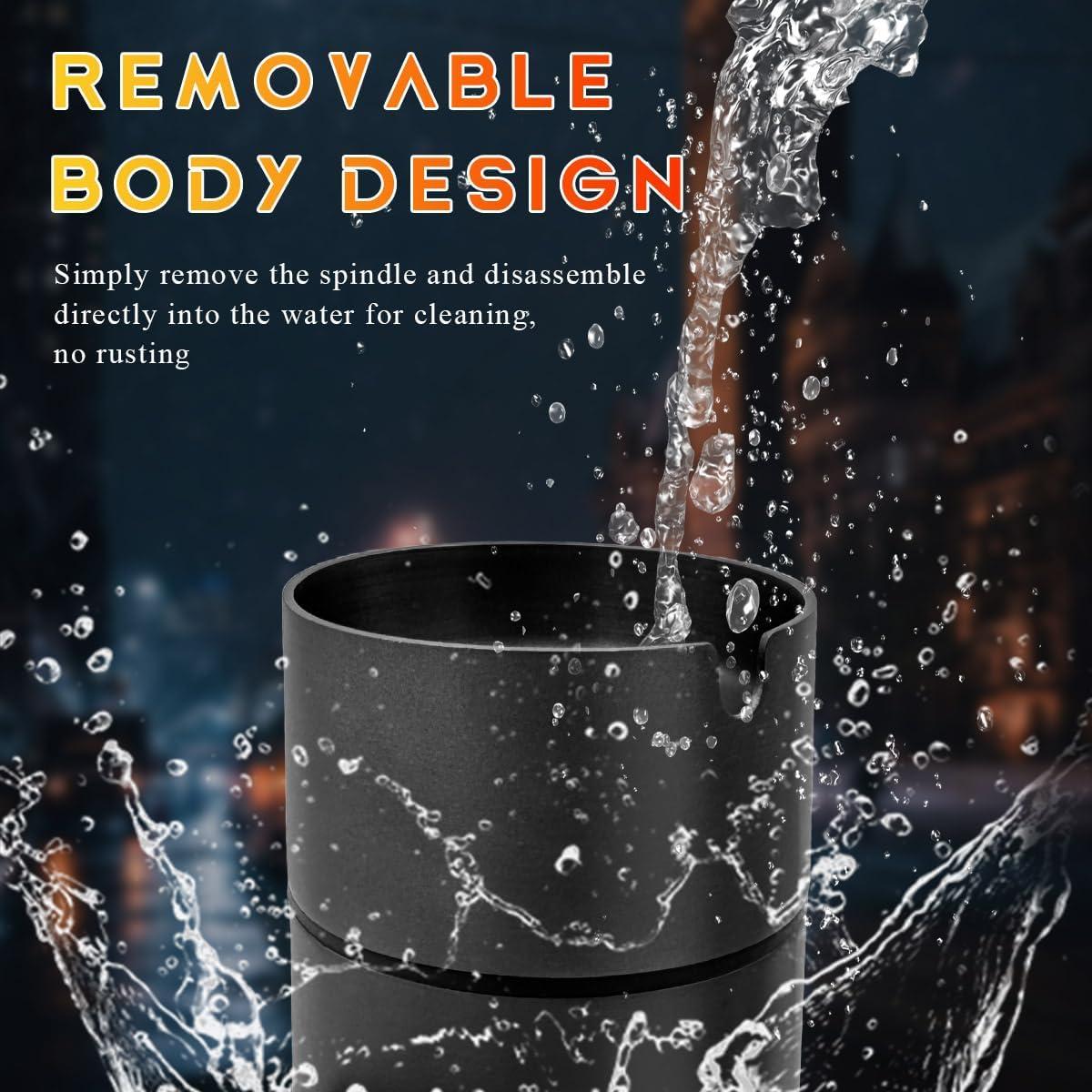 Cenicero de coche DXNQ con tapa a prueba de viento 7.1 cm