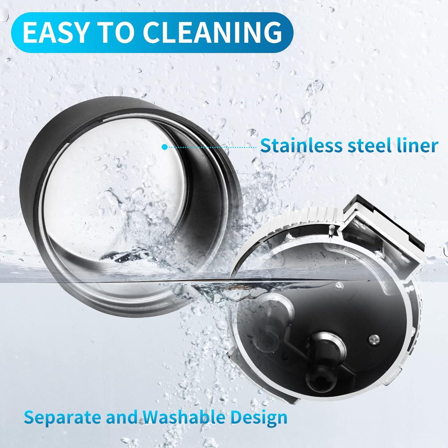 Cenicero de coche AUSZUOI con tapa y luz LED - 2 unidades