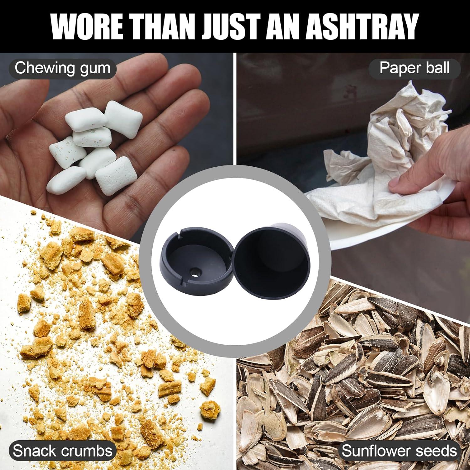 Cenicero de Coche ZIMISI a Prueba de Olores con Tapa 10.7x8cm