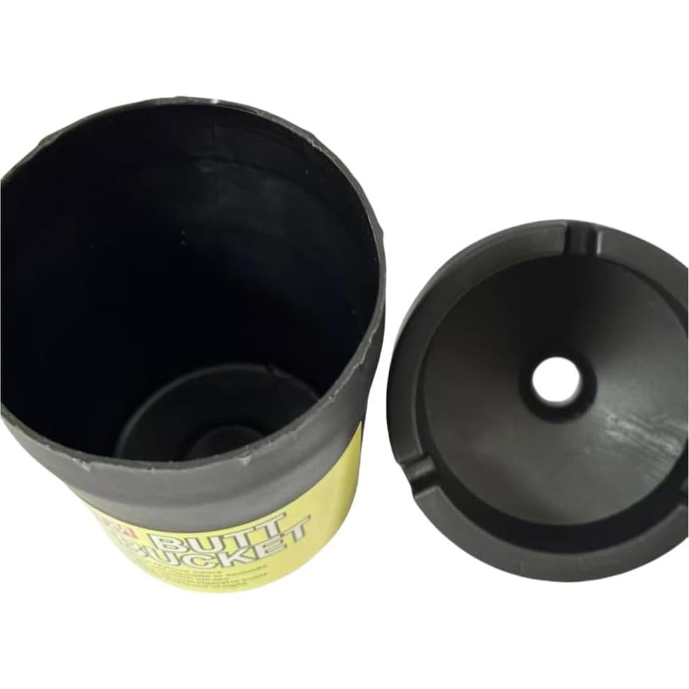 Cenicero de Auto Sin Humo Genérico Negro 8.29x6.37 cm