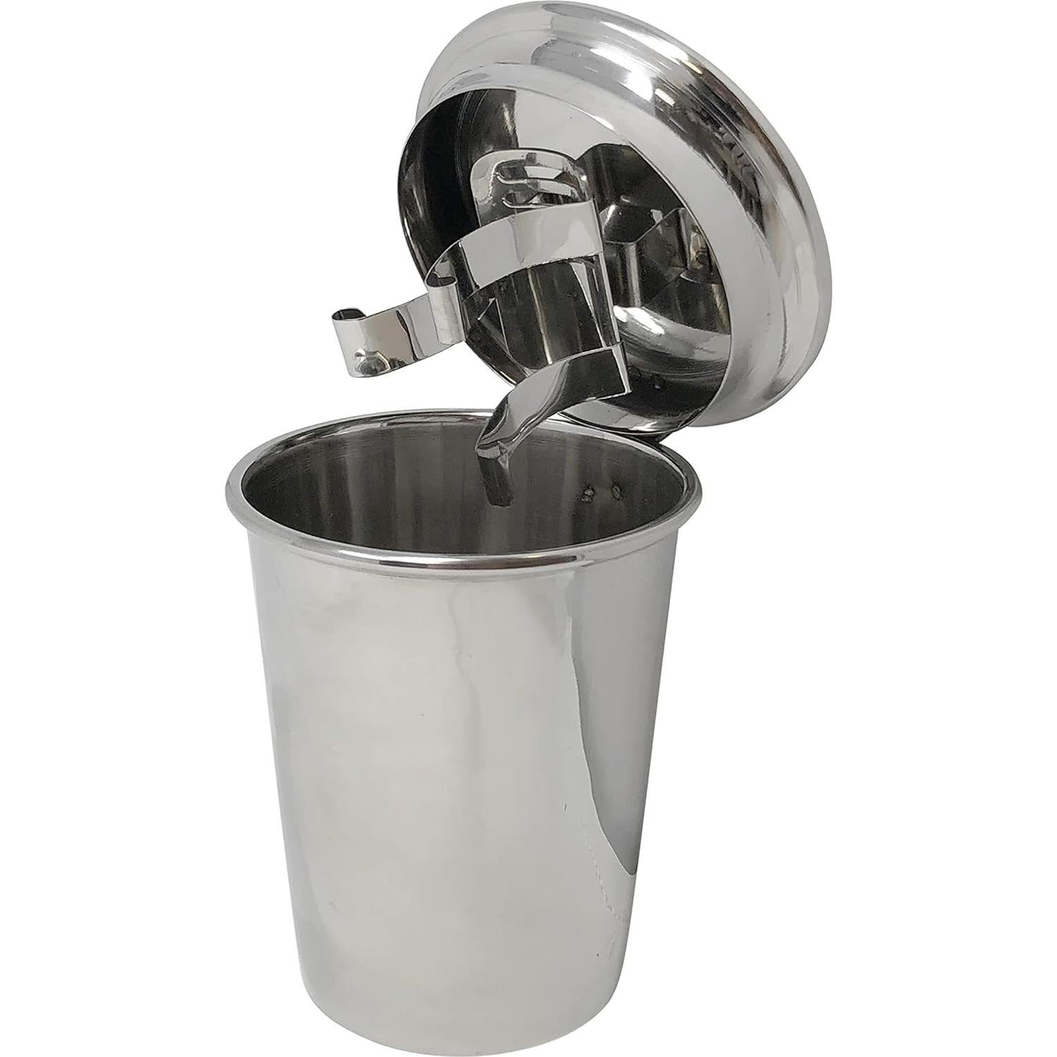 Cenicero de Automóvil Prestige Smokin Ash Glendale Acero Inoxidable