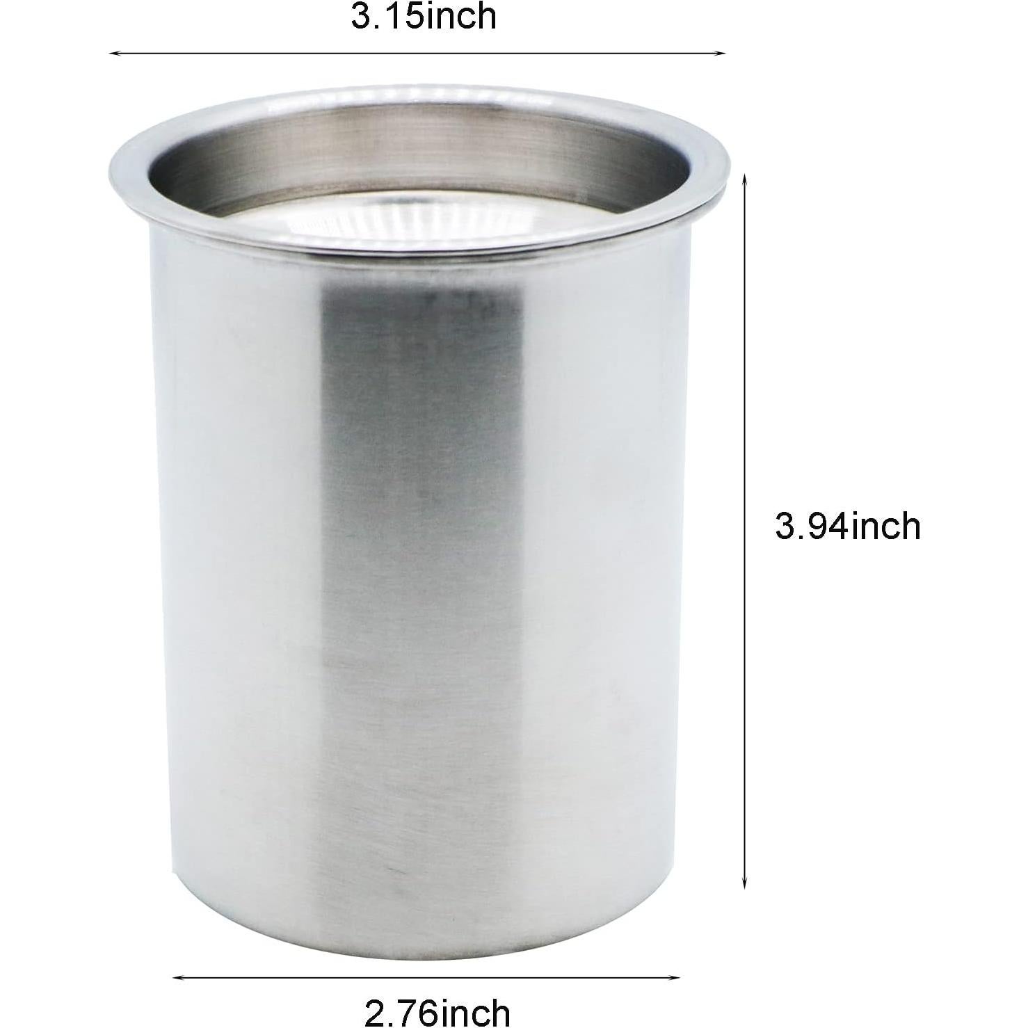 Cenicero de coche JXQGQ con tapa a prueba de olores 8 cm