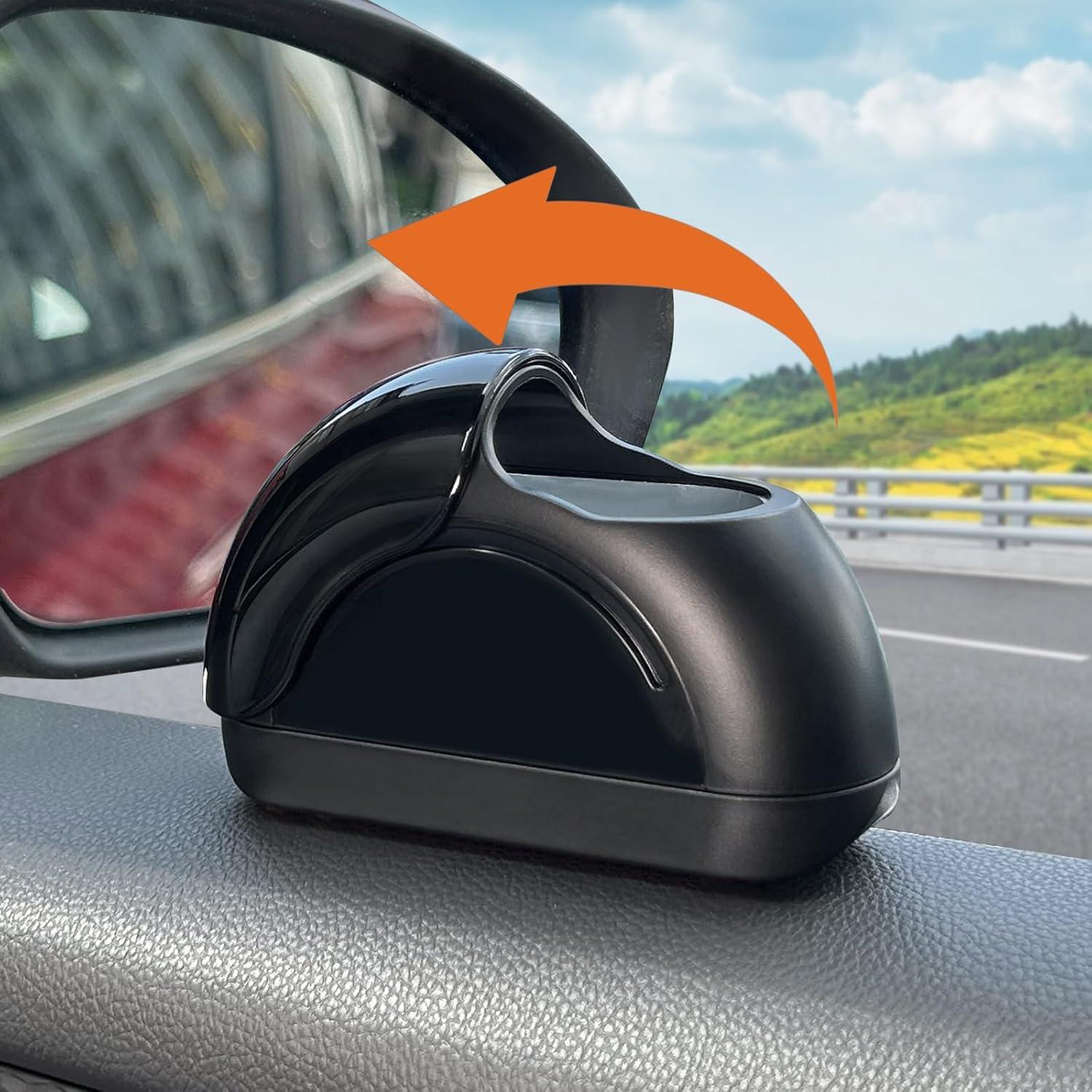 Cenicero de coche FOWSRHRG con tapa y arena extinguible