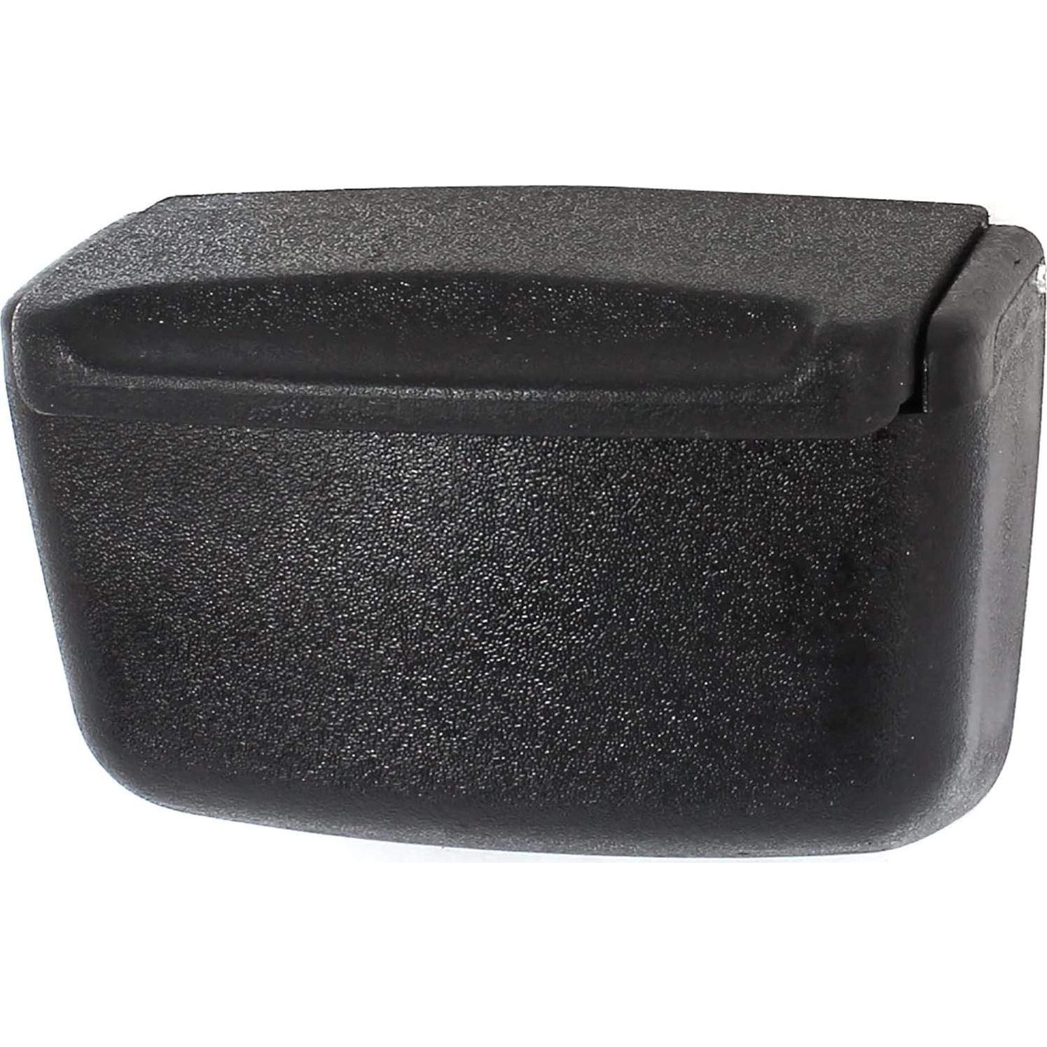 Cenicero de coche uxcell rectangular plástico negro 10x7 cm