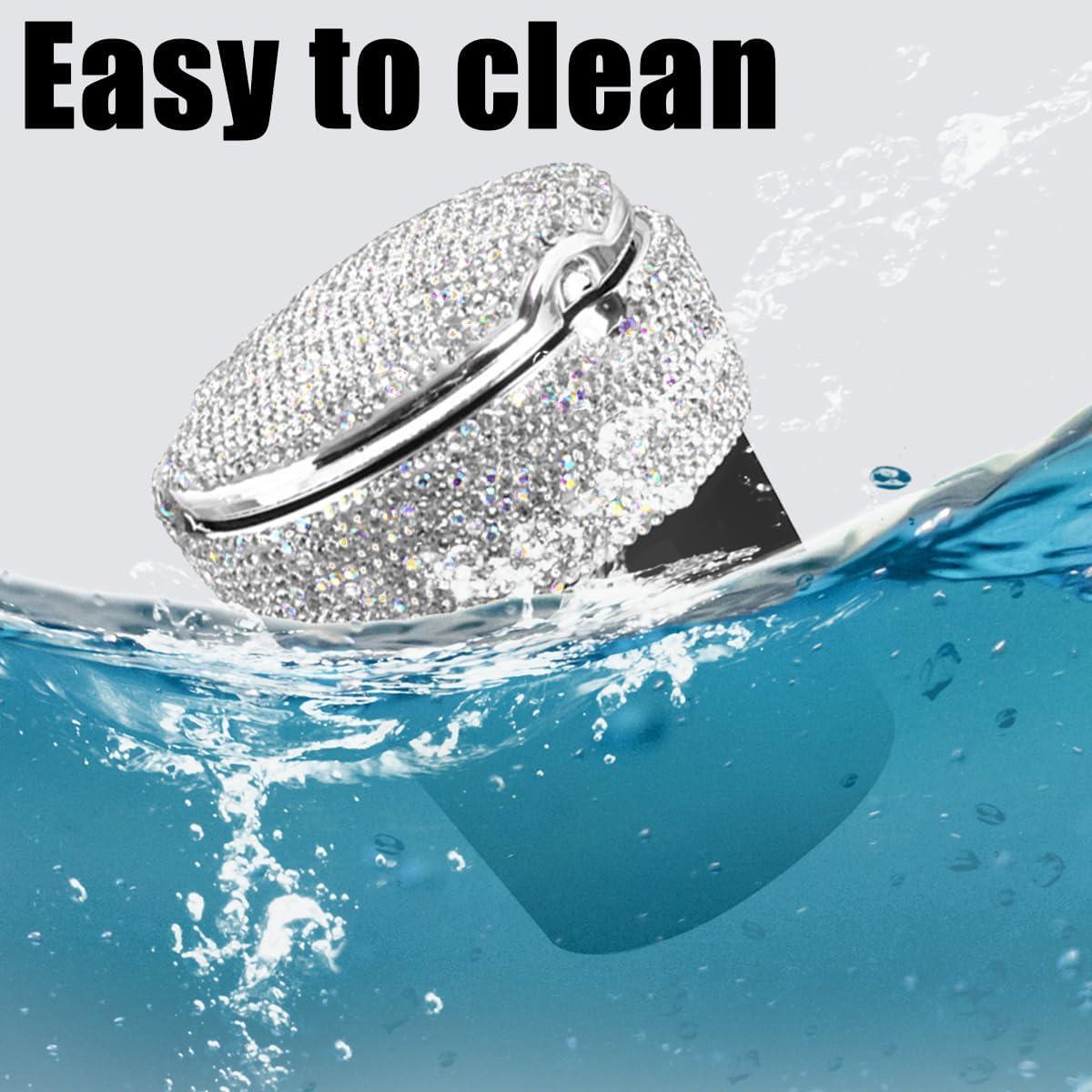 Cenicero de Coche BESULEN Cilindro Blanco con Luz LED