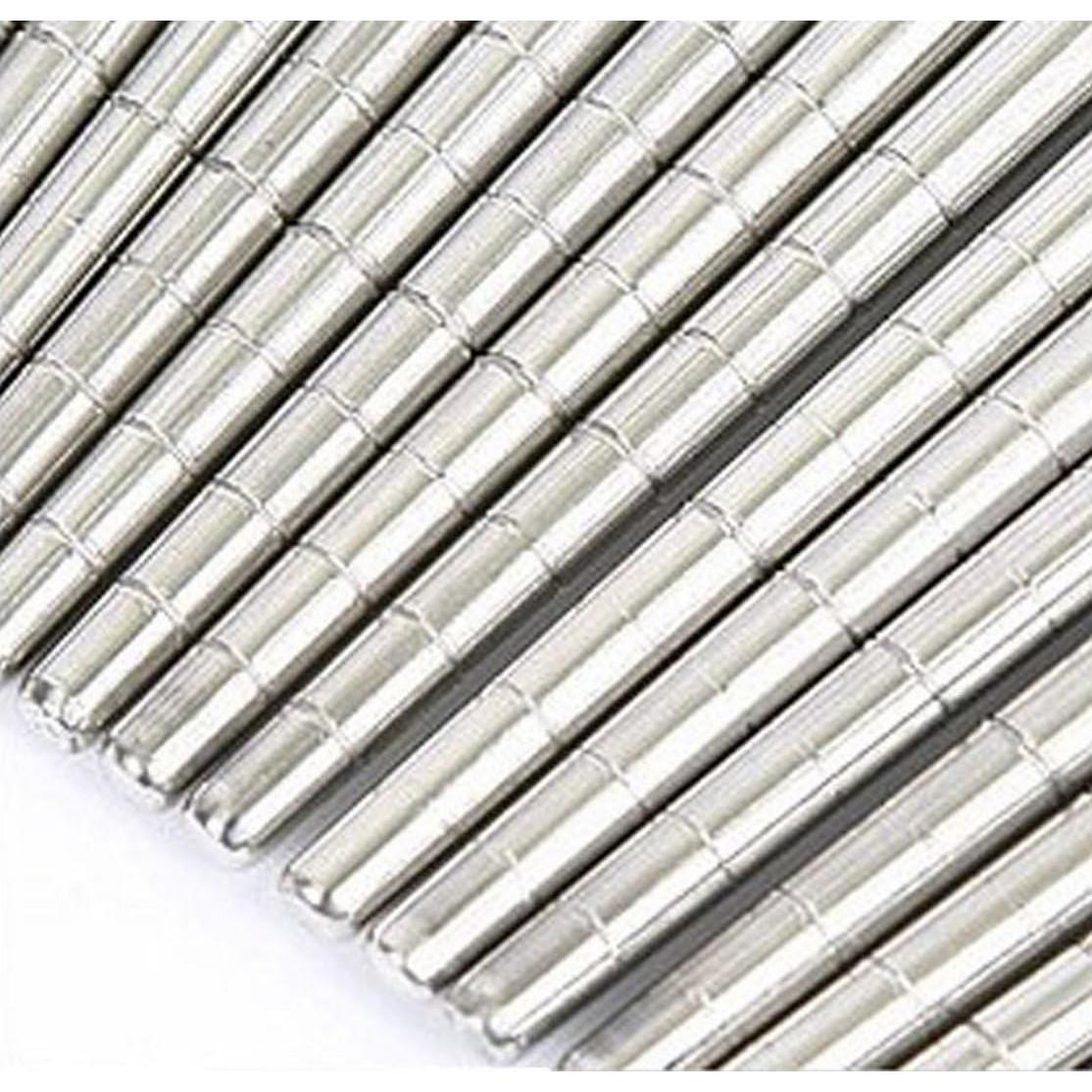 Palillos Antideslizantes de Acero Inoxidable Kitchen Art - 10 Pares 22.4 cm