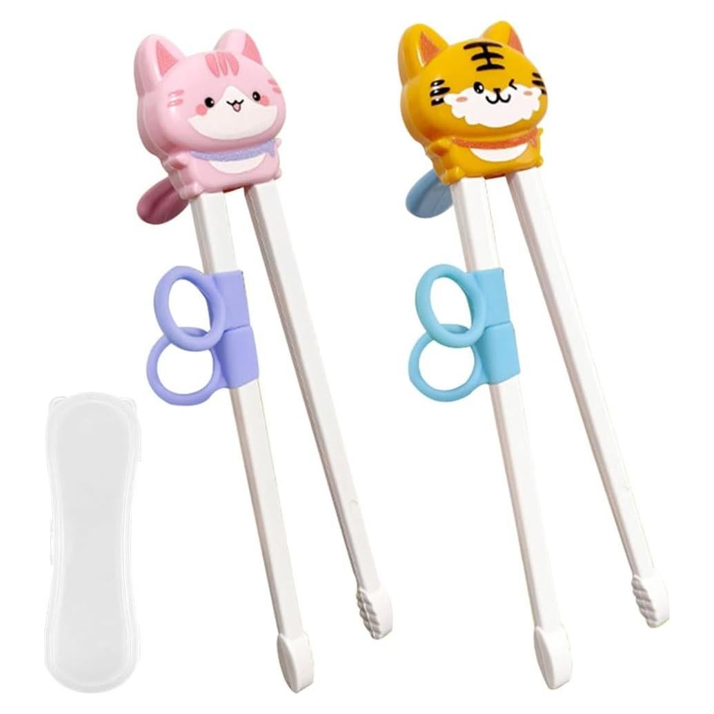 Palillos para Niños Quimoy con Rebote Automático y Diseño de Animal