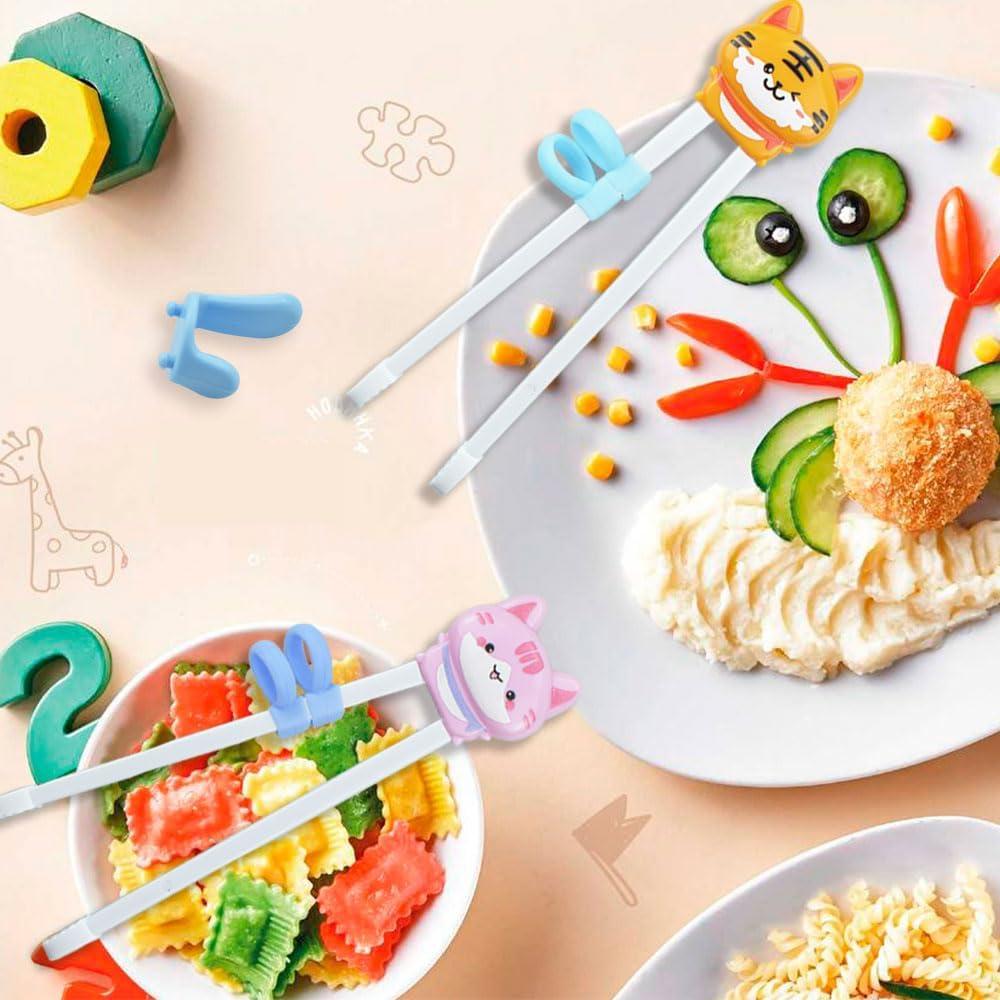 Palillos para Niños Quimoy con Rebote Automático y Diseño de Animal