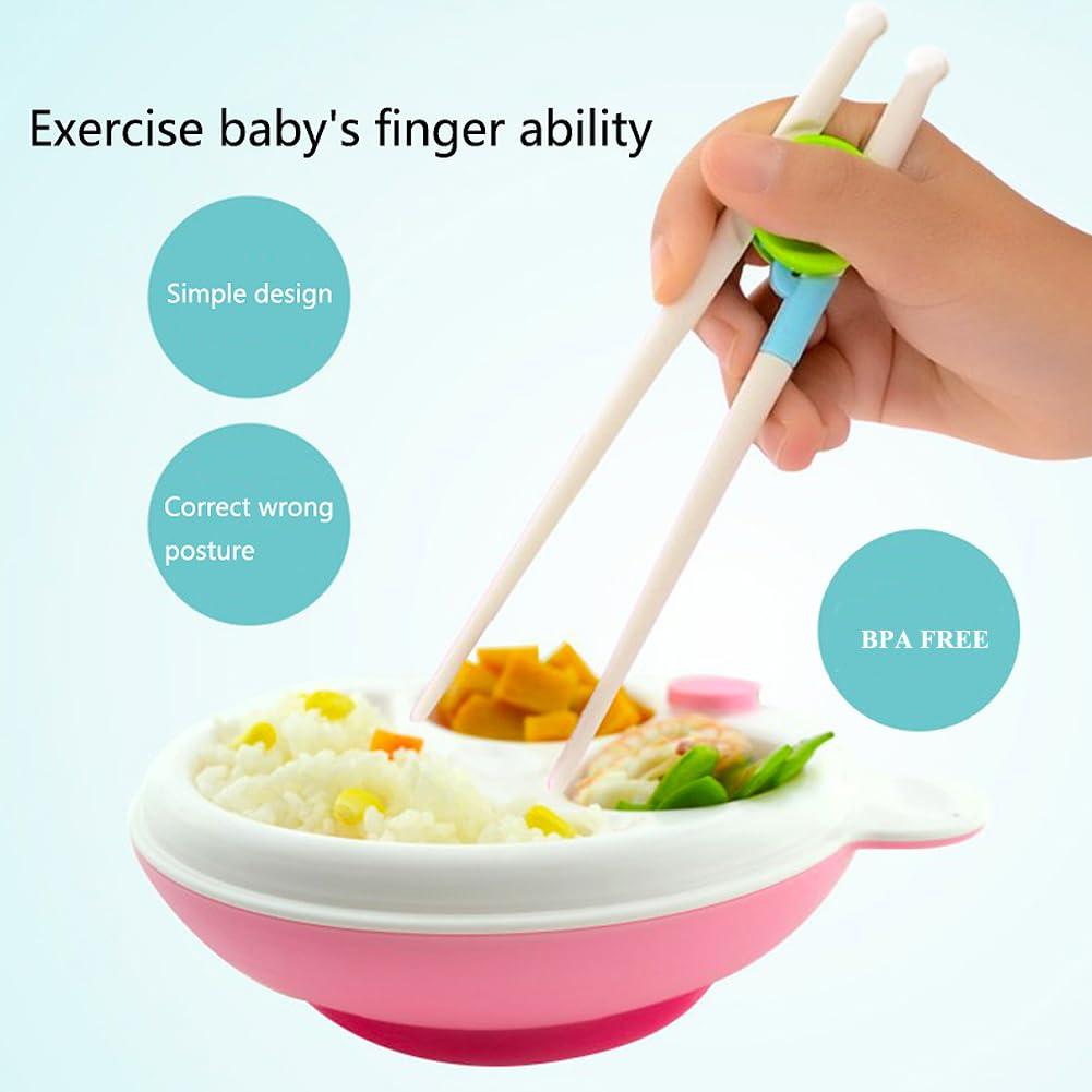 Palillos de Entrenamiento para Niños Miraclekoo 4 Pares