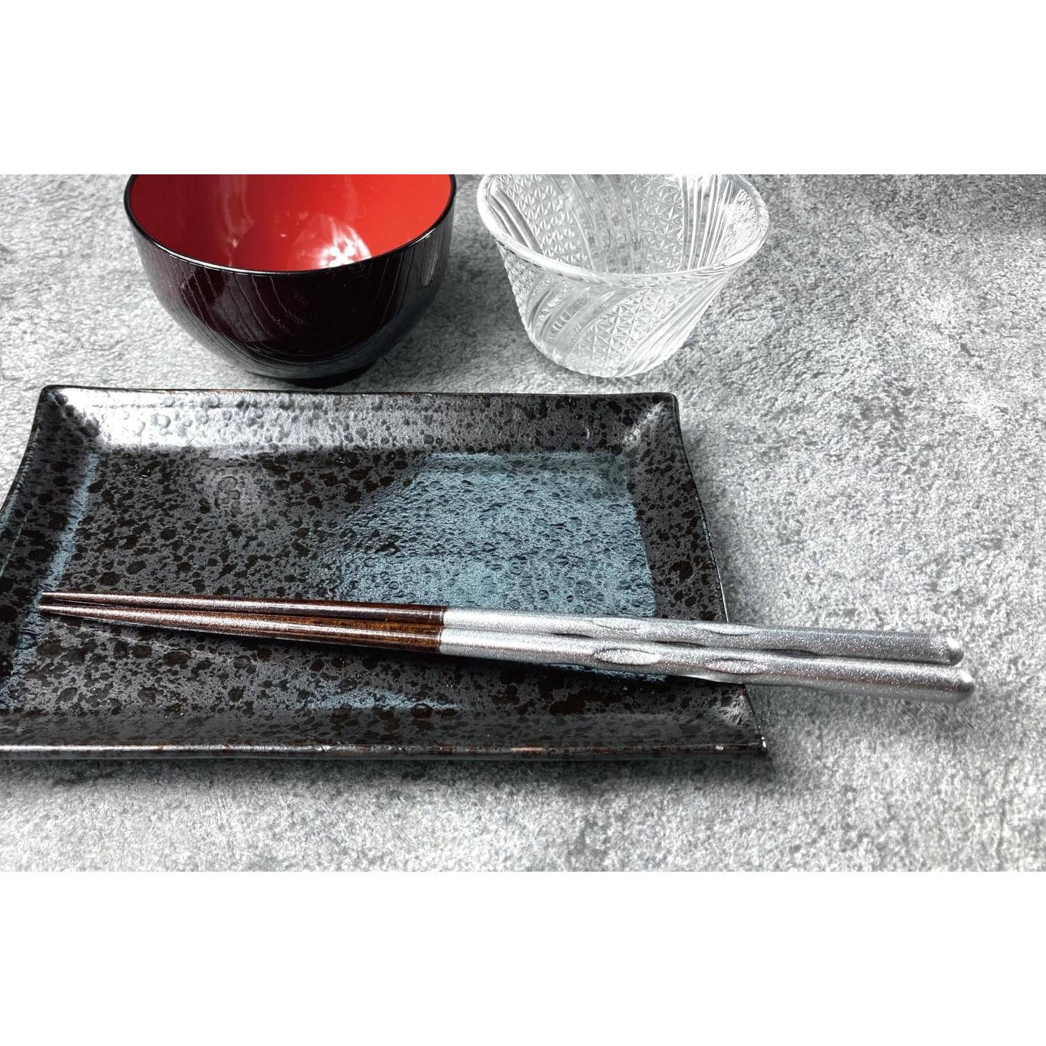 Palillos Japoneses Premium de Madera Terra MK011 - Arte de Laca