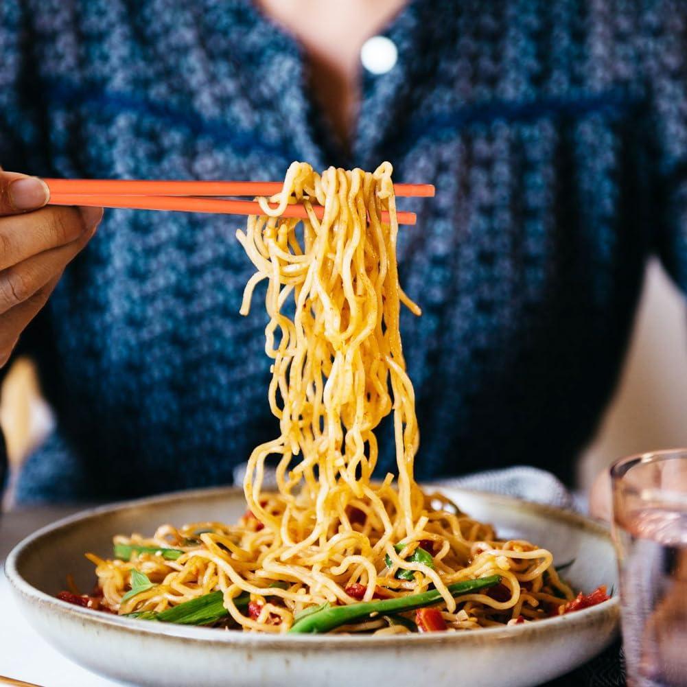 Juego de Palillos Reutilizables Joyzan 5 Pares Silicona 24.1 cm