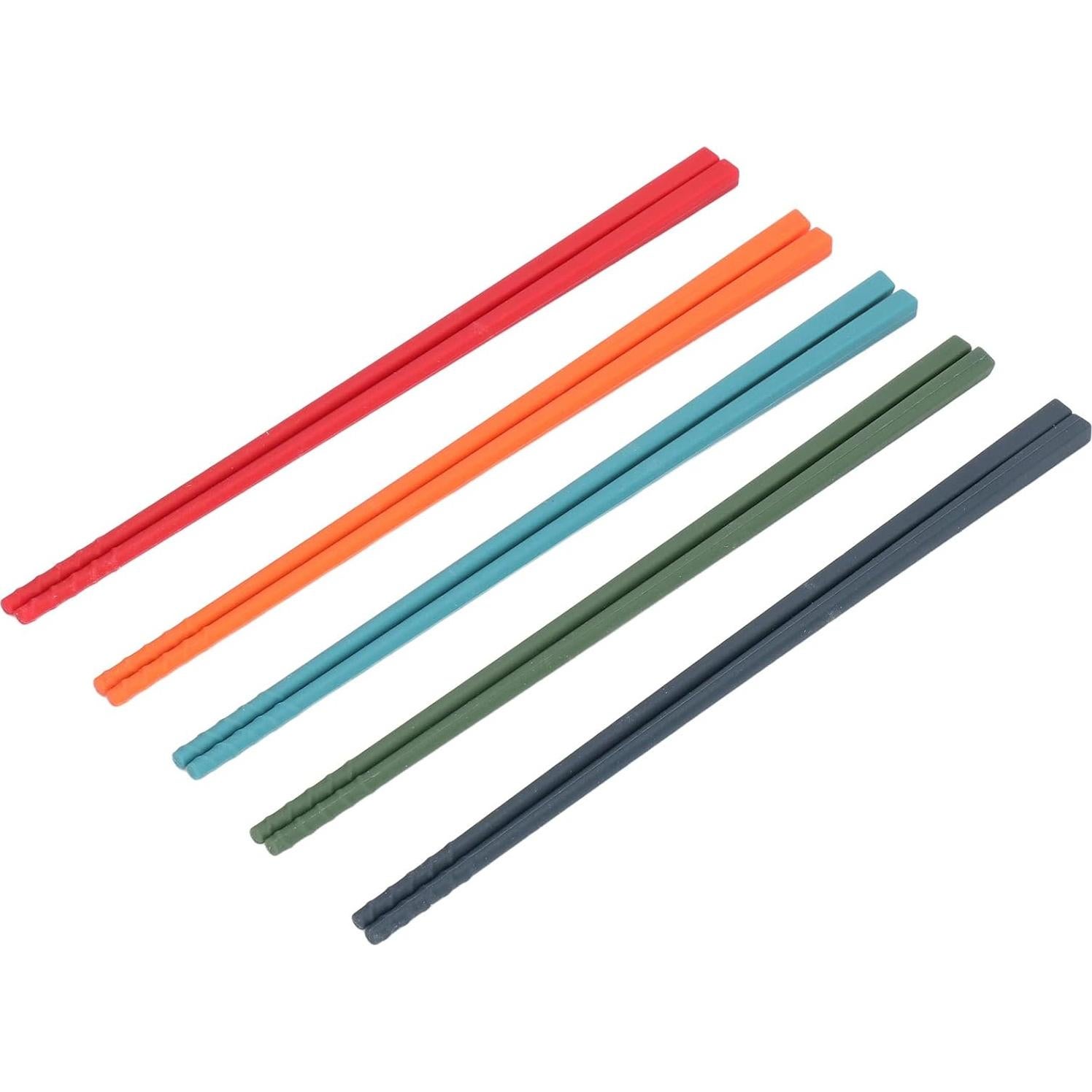 Palillos de Silicona Antideslizantes HAOHIZE 24 cm Reutilizables