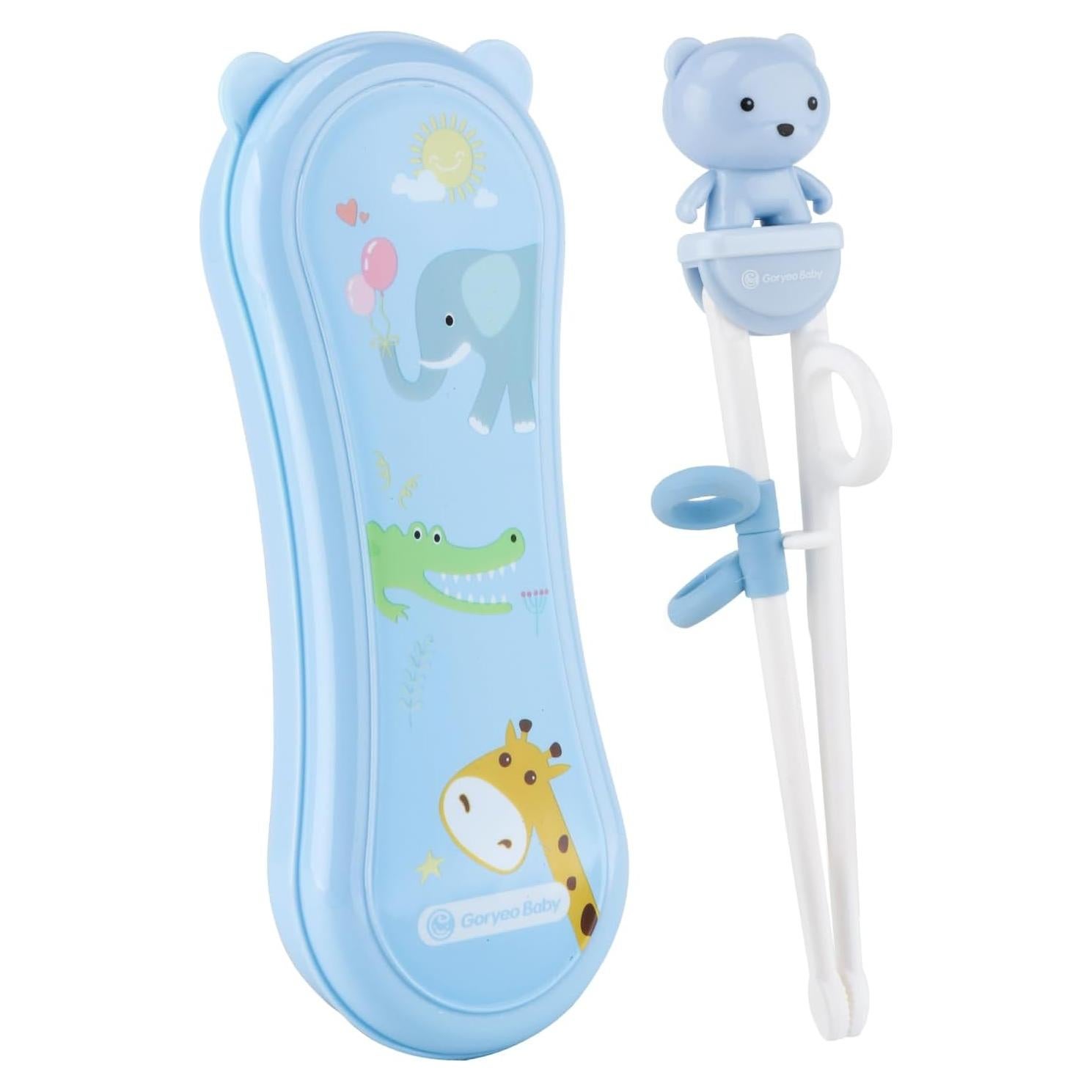 Palillos de Entrenamiento para Niños Yunhe - Azul - Seguro y Ajustable