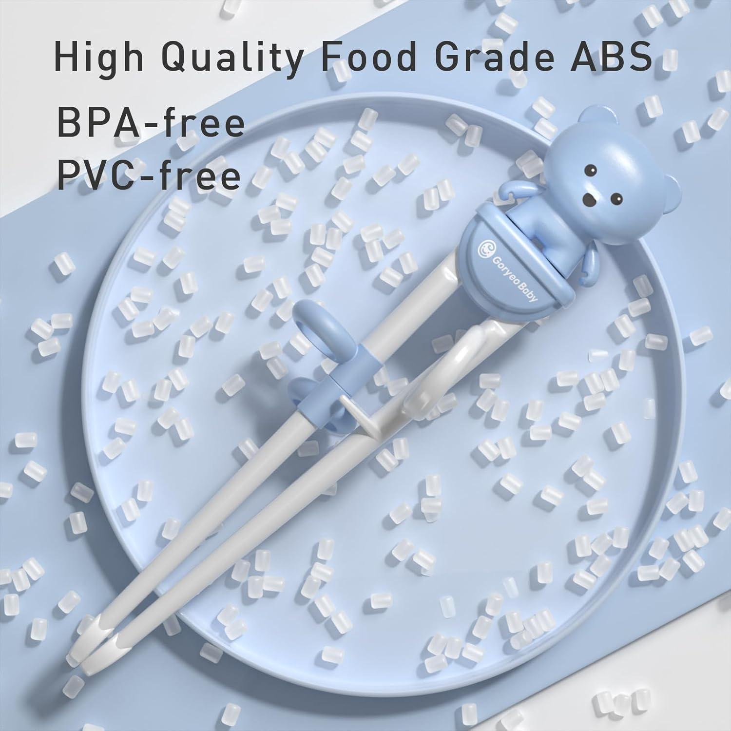 Palillos de Entrenamiento para Niños Yunhe - Azul - Seguro y Ajustable