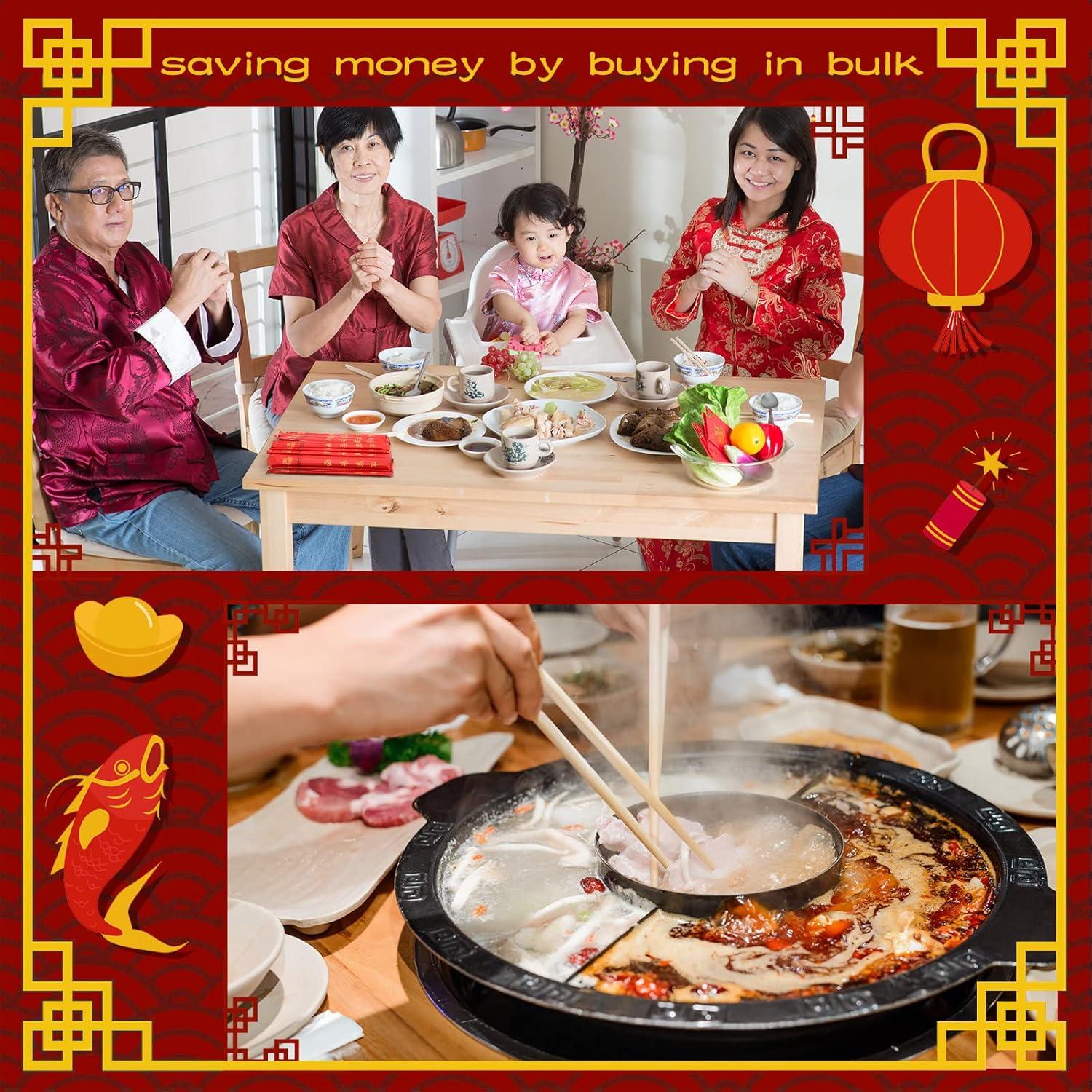 Palillos de Bambú Desechables Sabary 1000 Pares 19.5 cm