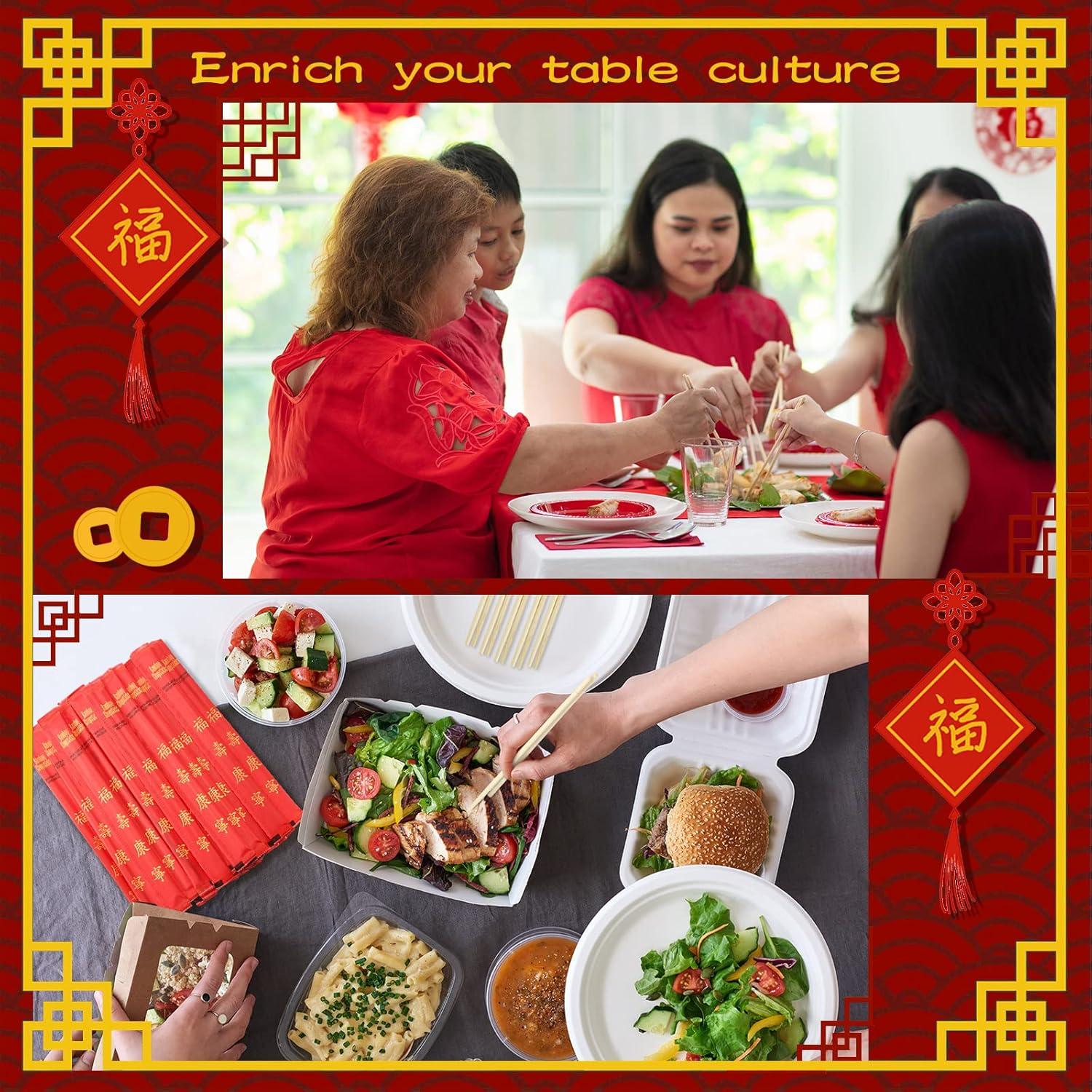 Palillos de Bambú Desechables Sabary 1000 Pares 19.5 cm