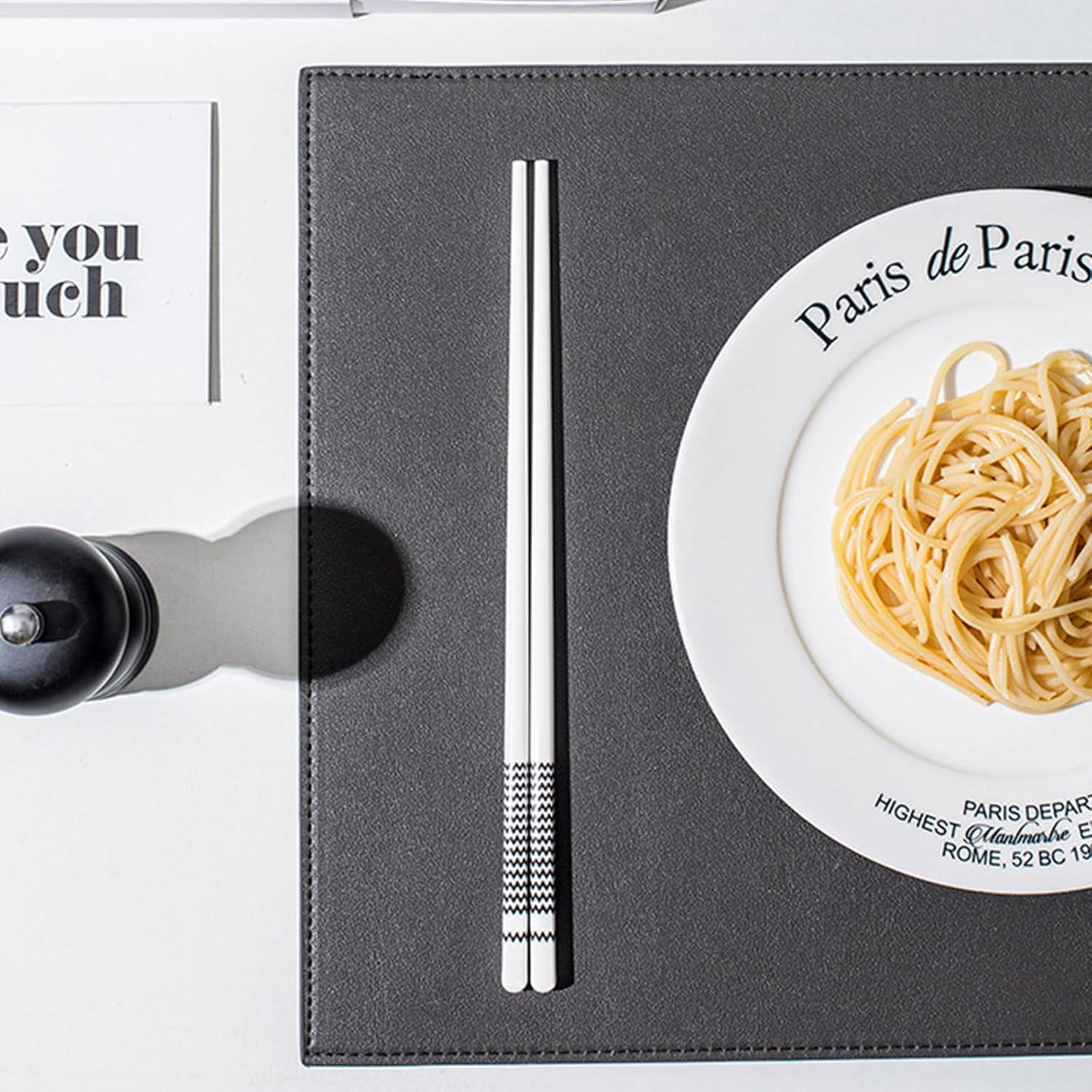 Juego de Palillos de Cerámica Loulan 24.5cm Hepburn-Negro