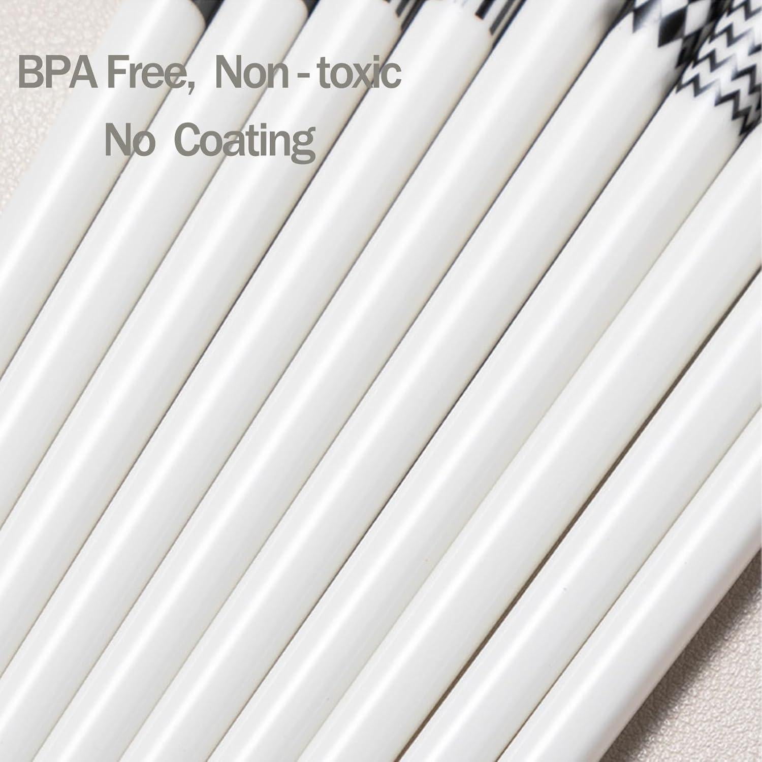 Juego de Palillos de Cerámica Loulan 24.5cm Hepburn-Negro