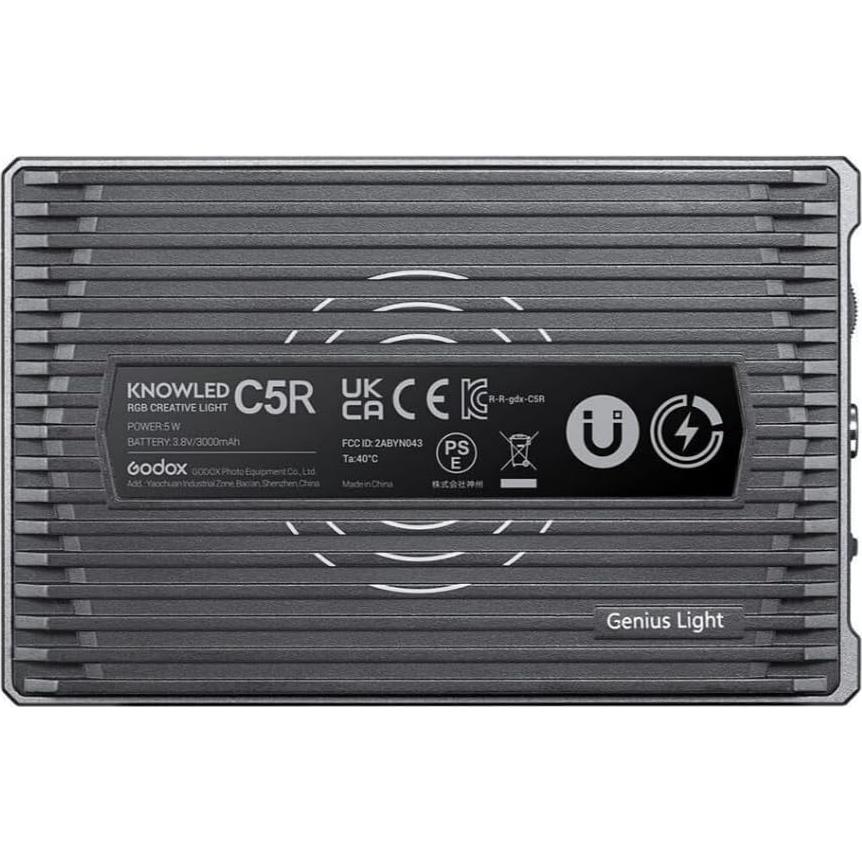 Godox C5R Luz LED Creativa RGB con 39 Efectos Cinematográficos