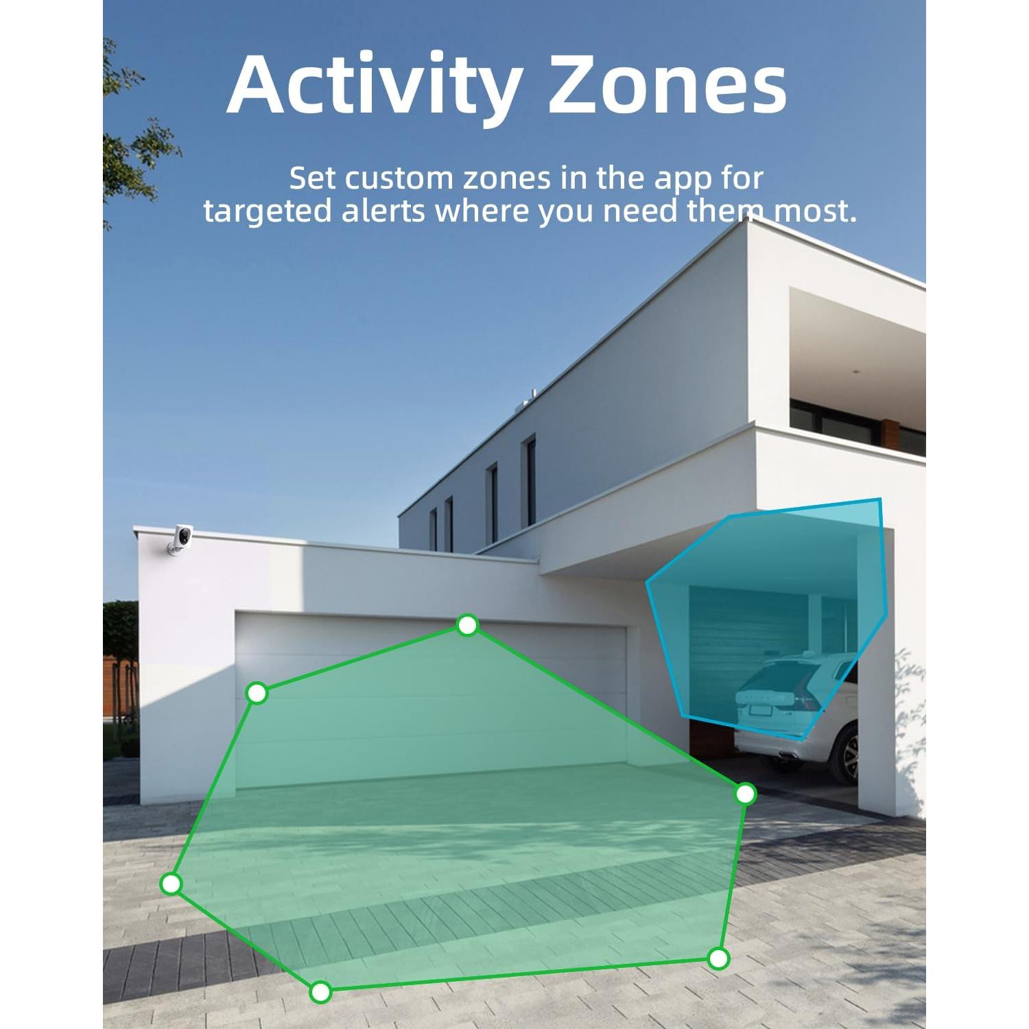 Cámara de Seguridad Inalámbrica Virtavo VistaFlask 2K AI