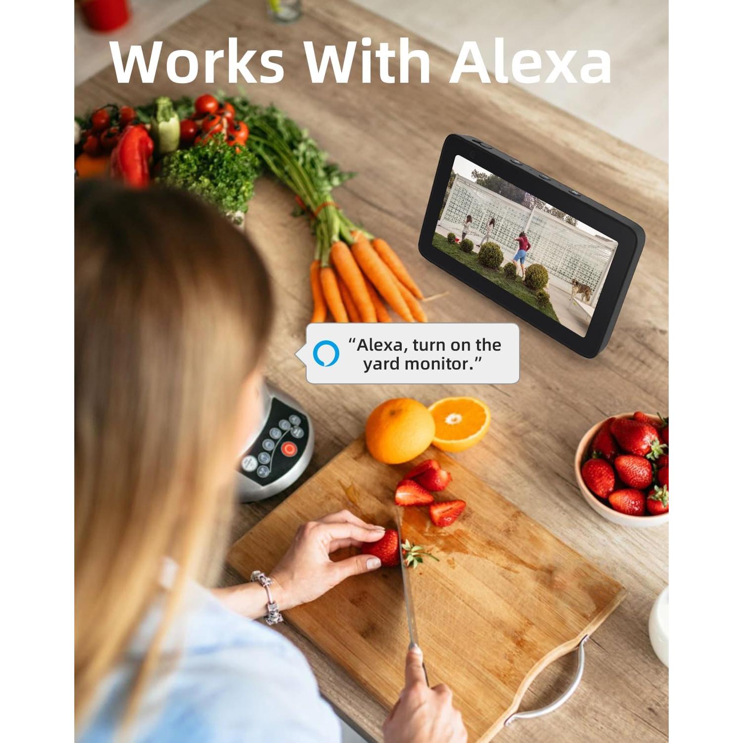 Cámara de Seguridad Inalámbrica Virtavo VistaFlask 2K AI