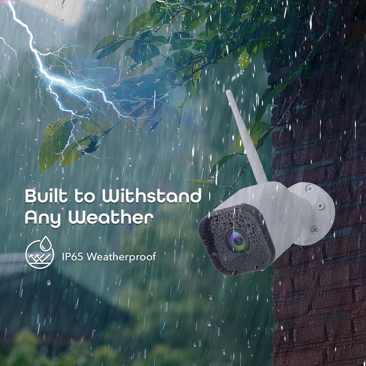 Cámara de Seguridad Exterior Geeni Hawk 3 1080P WiFi