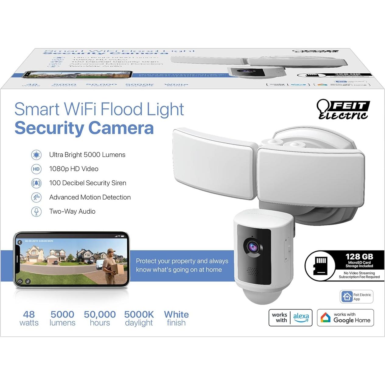 Cámara de Seguridad LED Exterior Feit Electric SEC5000 5000 Lúmenes