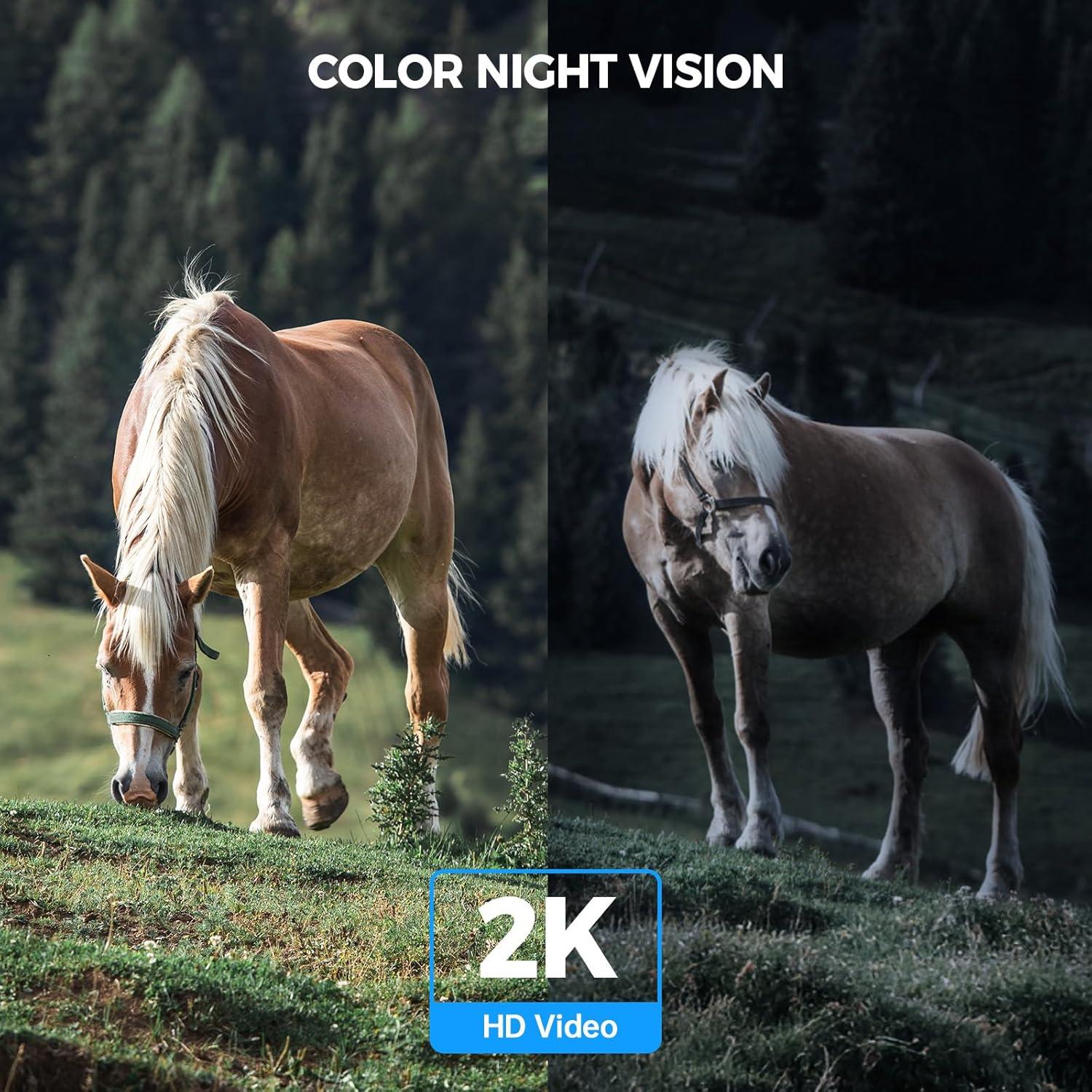 Cámara de Seguridad Solar 4G FONDAIL 2K Inalámbrica Exterior