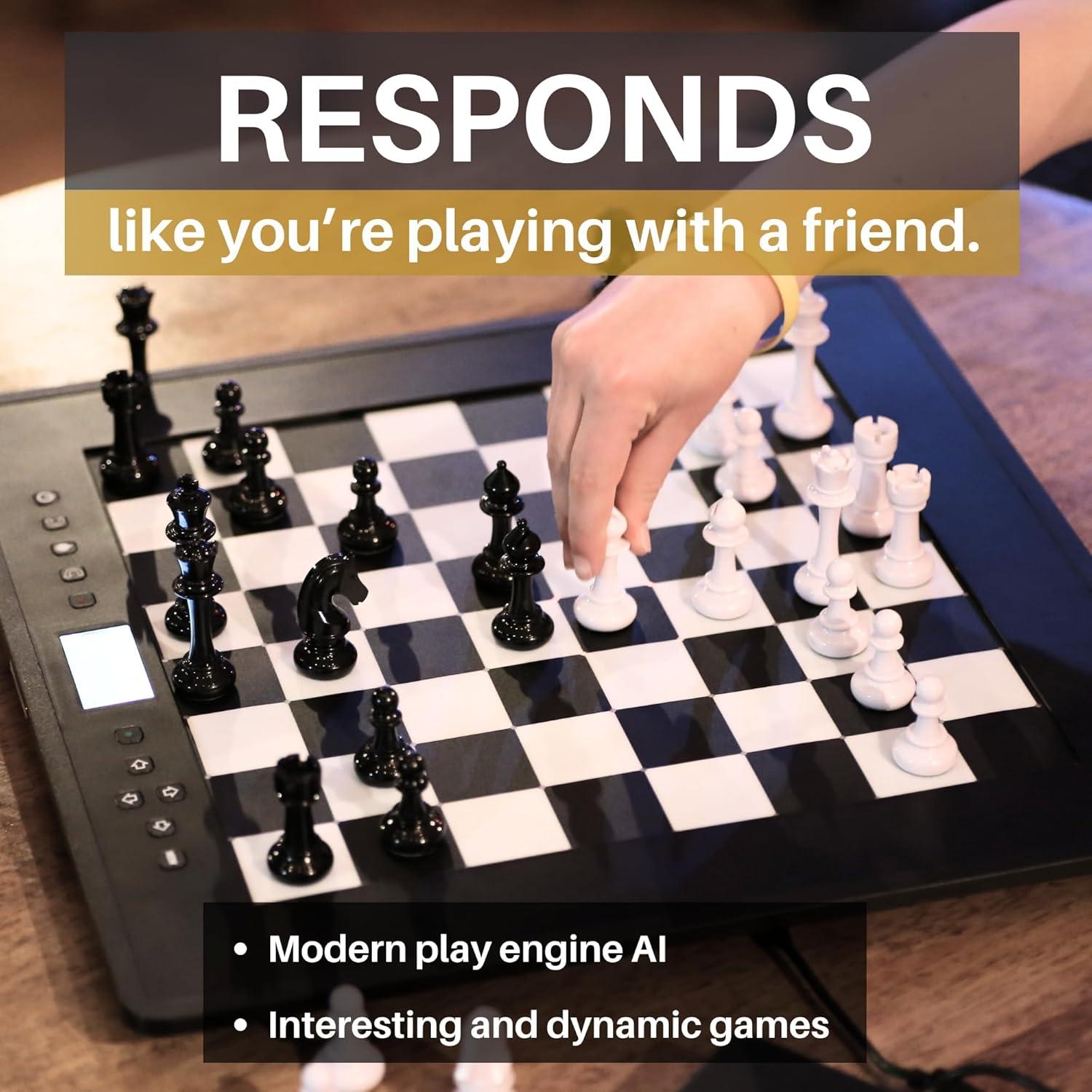 Juego de Ajedrez Electrónico Millennium M831 con Sensor y LCD