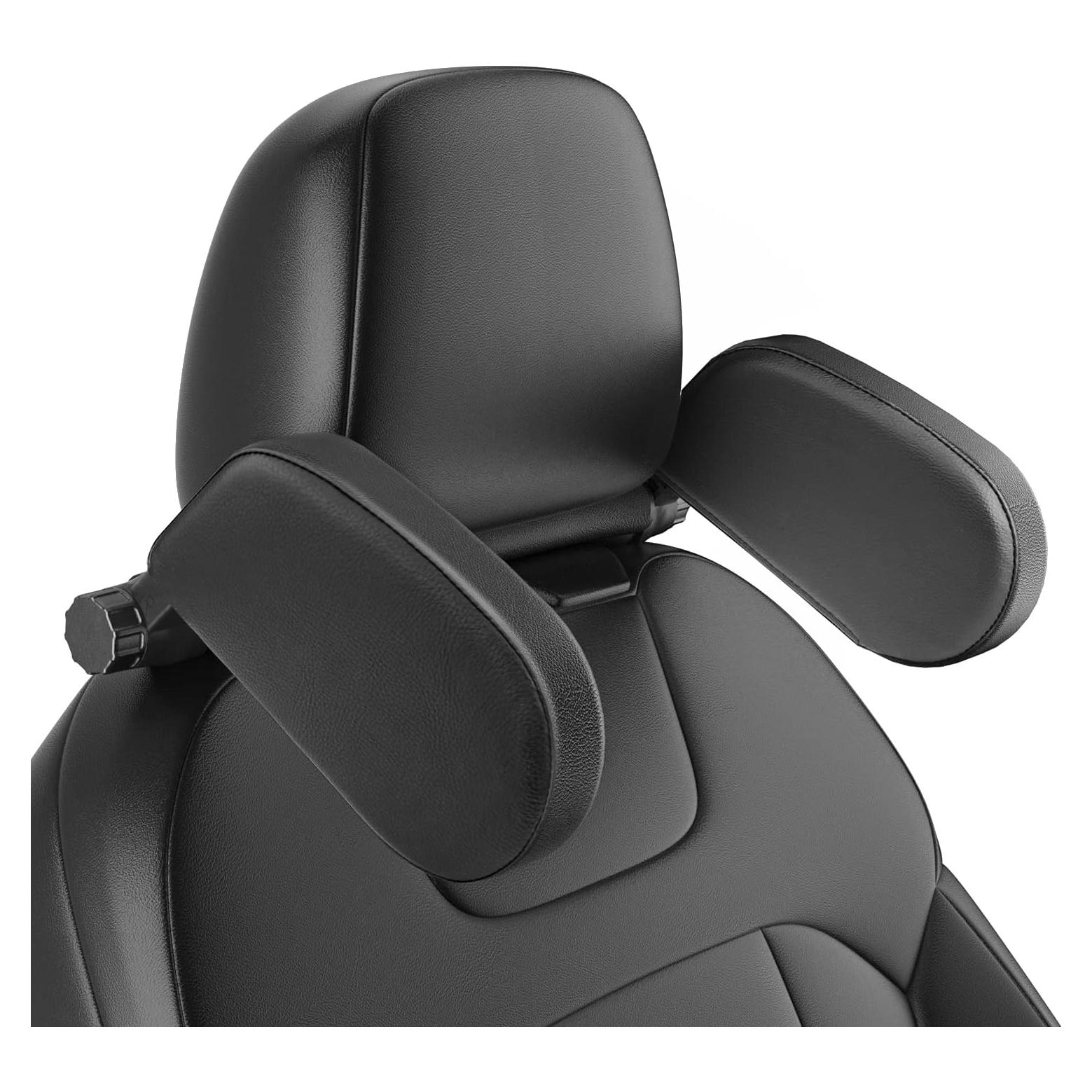 Almohada ajustable para reposacabezas Heapany - Negro