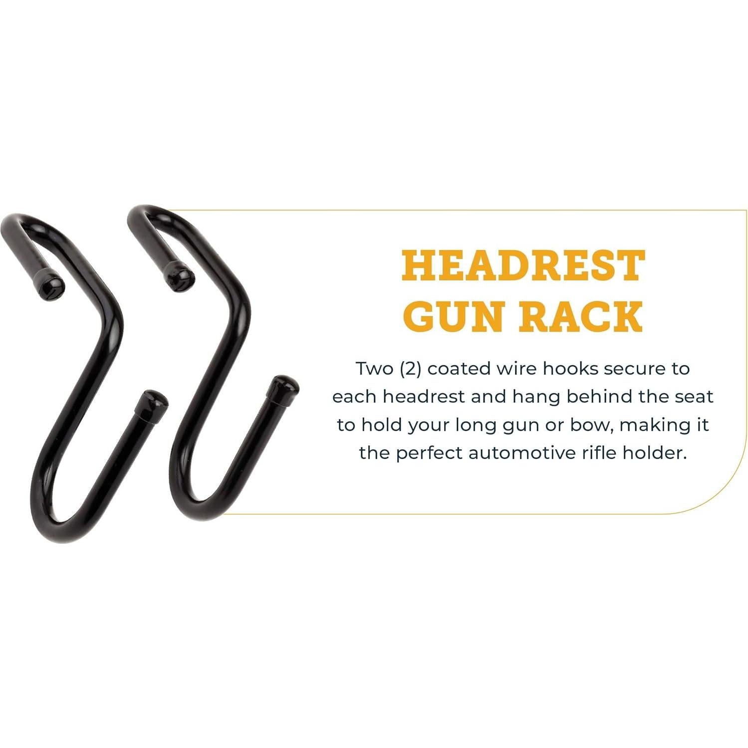 Soporte para Armas en Reposacabezas SnapSafe 75881 - 2 Ganchos