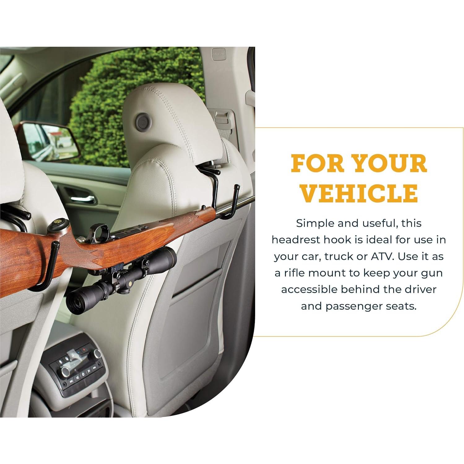 Soporte para Armas en Reposacabezas SnapSafe 75881 - 2 Ganchos