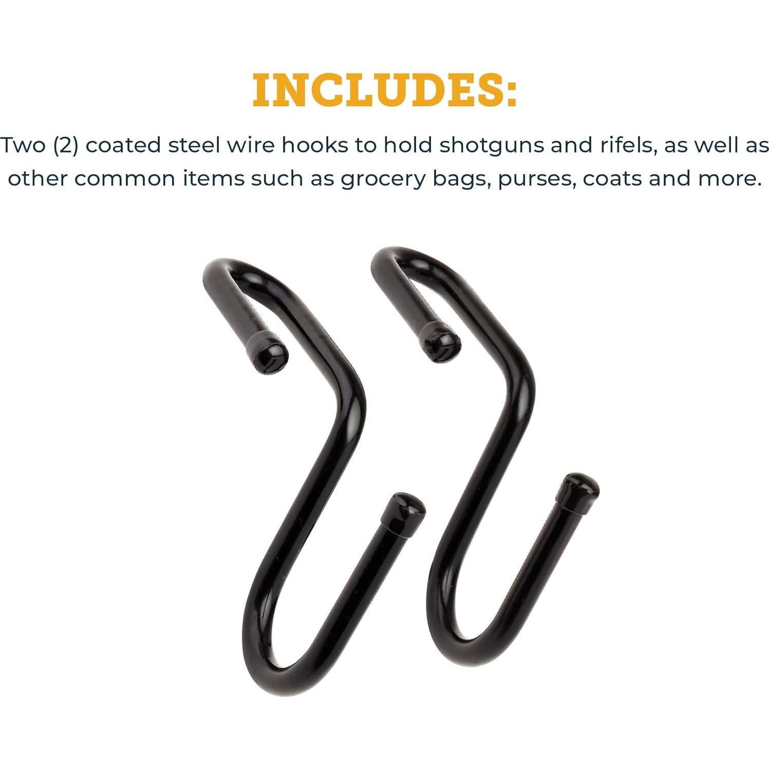 Soporte para Armas en Reposacabezas SnapSafe 75881 - 2 Ganchos